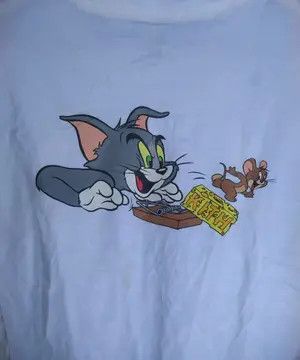 Disney × Kith Kith x Tom & Jerry L/S Cheese Tee White Size US M / EU 48-50 / 2 - 2 Thumbnail