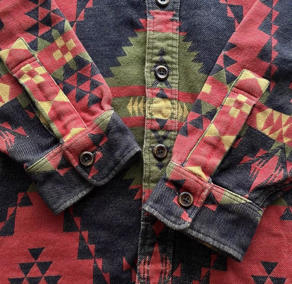 Ralph Lauren Ralph Lauren Rugby Southwest Heavy Shirt RL Polo K22 Size US M / EU 48-50 / 2 - 5 Thumbnail