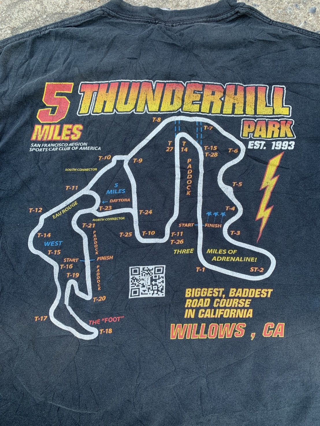 NASCAR THUNDERHILL PARK 1993 5 MILES Size US L / EU 52-54 / 3 - 6 Thumbnail