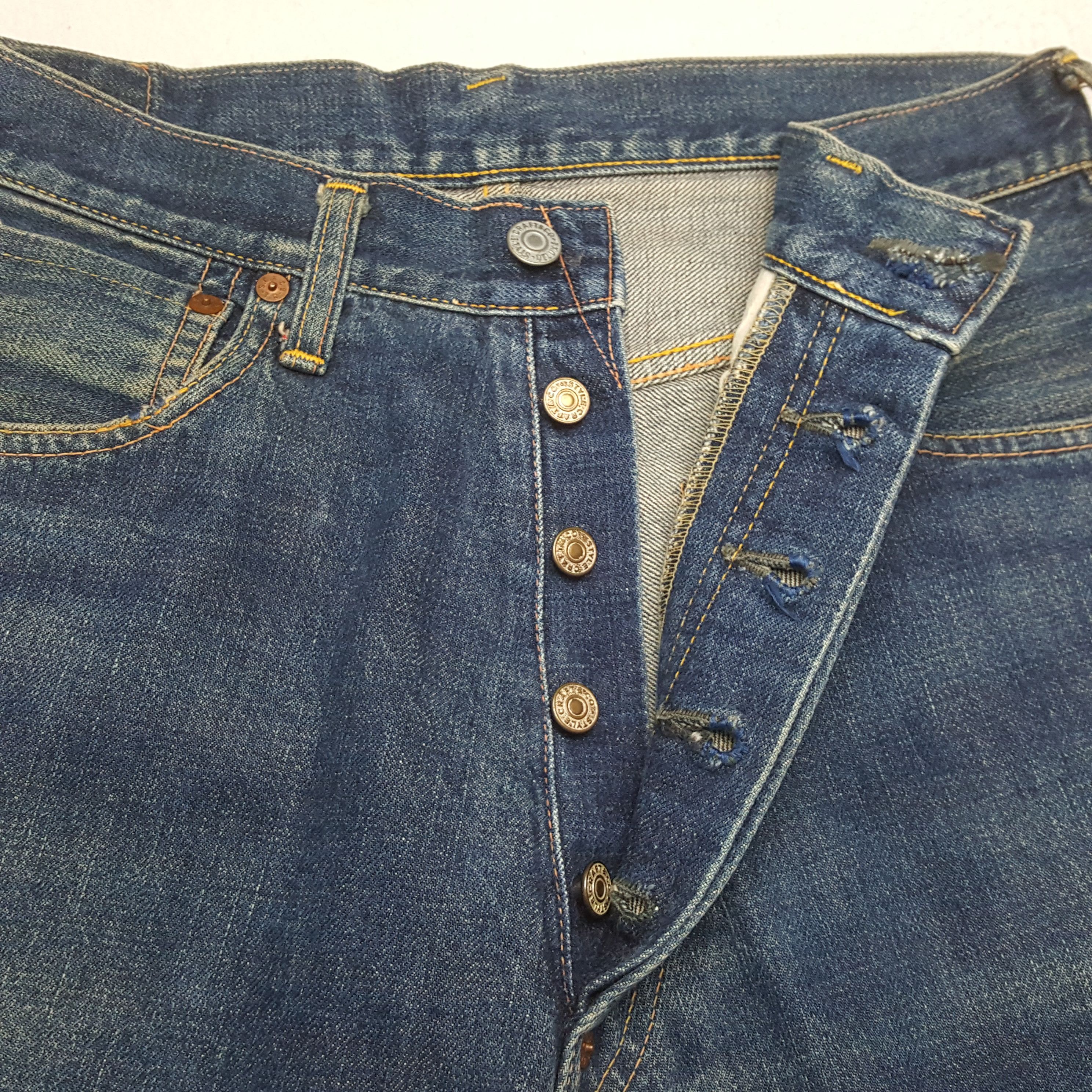 Evisu × Japanese Brand × Vintage Vintage EVIS Japanese Brand Daicock Custom Style Jeans Size US 28 / EU 44 - 13 Thumbnail