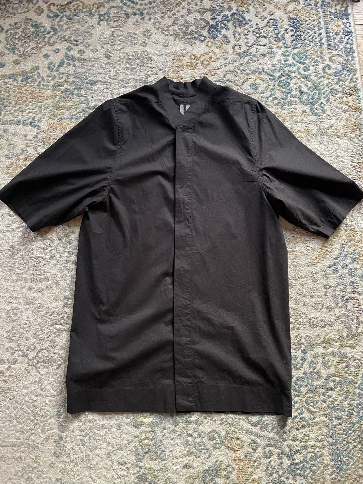 Rick Owens SS Jumbo Fuan Shirt Walrus Size Medium 48