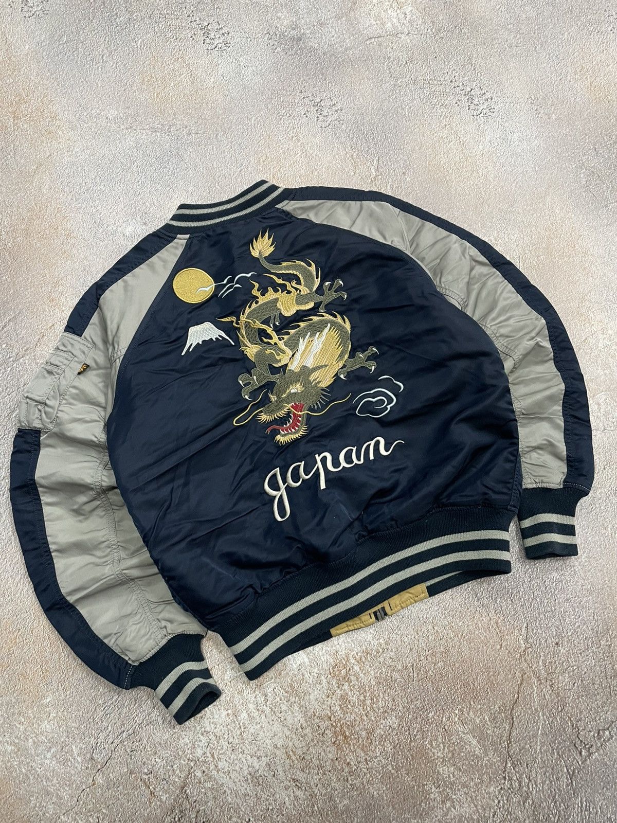 Alpha Industries Alpha Industries Japanese Dragon Bomber Jacket Size US S / EU 44-46 / 1 - 1 Thumbnail