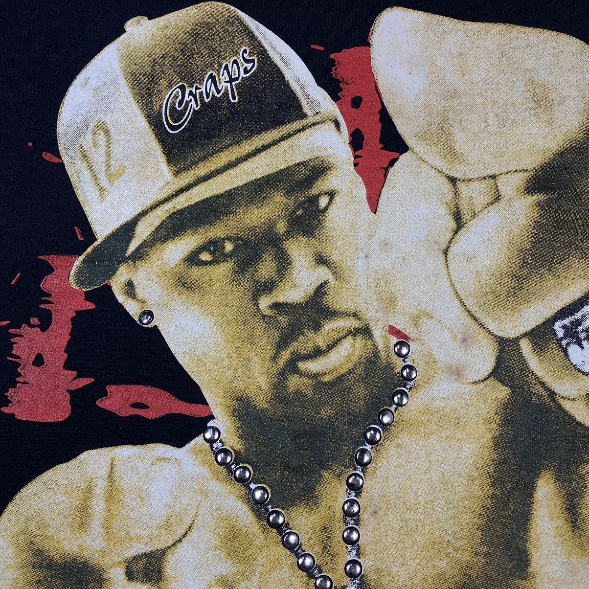 50 Cent × Rap Tees × Vintage Vintage 00's FUNCTIONAL CRAPS 50 Cent Rappers Hip-Hop Tee Size US L / EU 52-54 / 3 - 4 Thumbnail