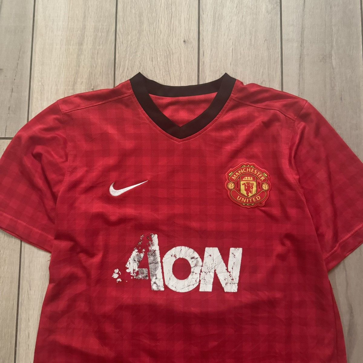 Adidas × Nike Vintage Y2K Red Manchester United Soccer Jersey Kit Fits M-L Size US L / EU 52-54 / 3 - 3 Thumbnail
