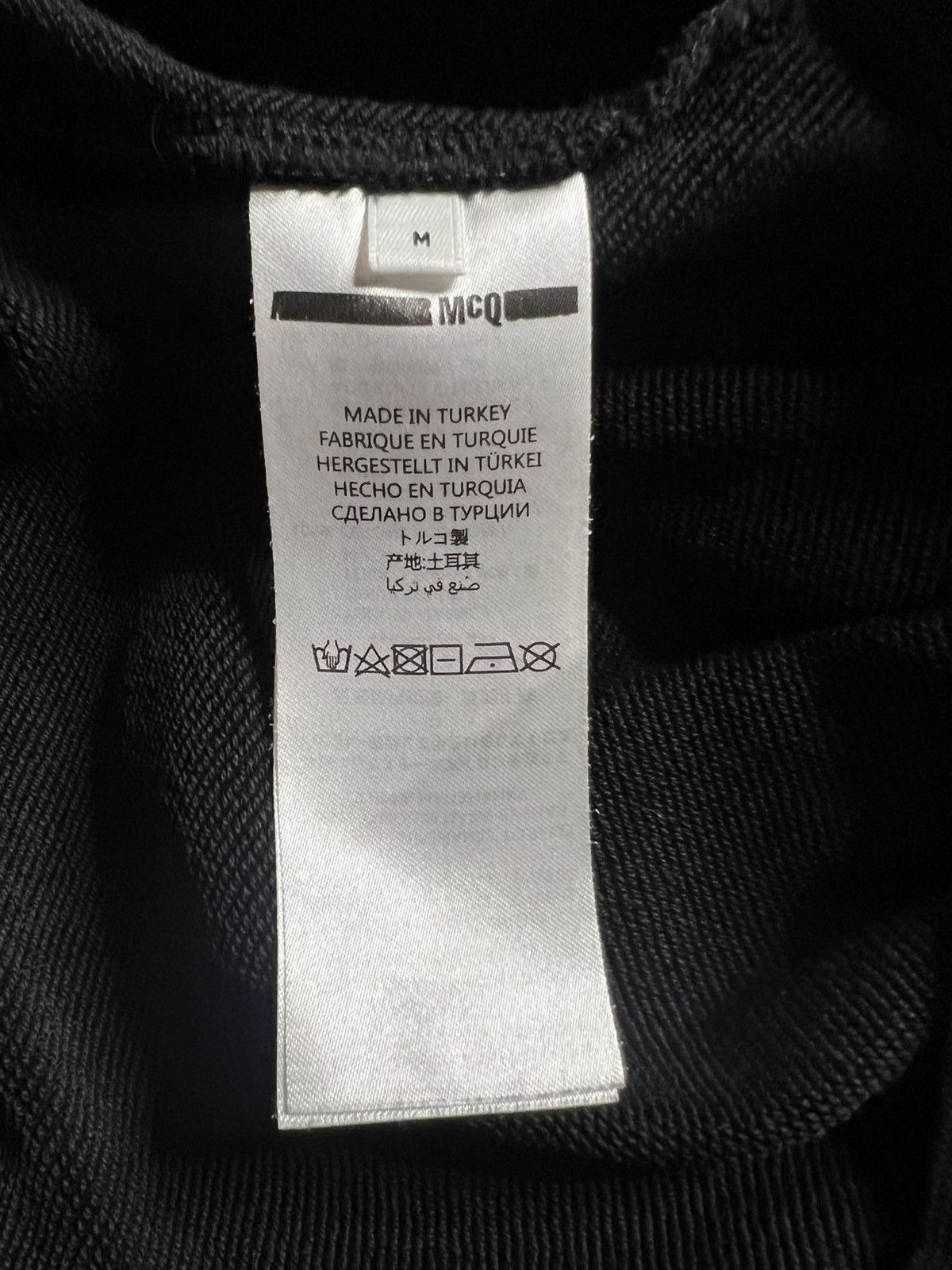Alexander McQueen Alexander McQueen Black & Red Men Sweatshirt Size US M / EU 48-50 / 2 - 10 Thumbnail