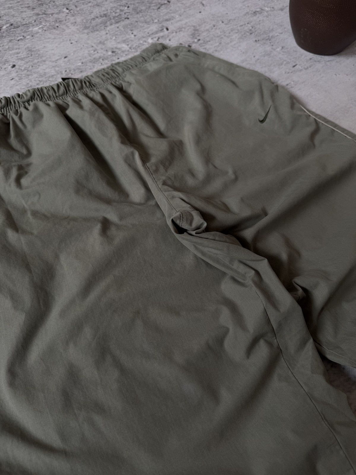 Nike × Vintage NIKE NYLON VINTAGE Y2K OVERSIZE BAGGY FIT PANTS SWEATPANTS Size US 34 / EU 50 - 7 Thumbnail
