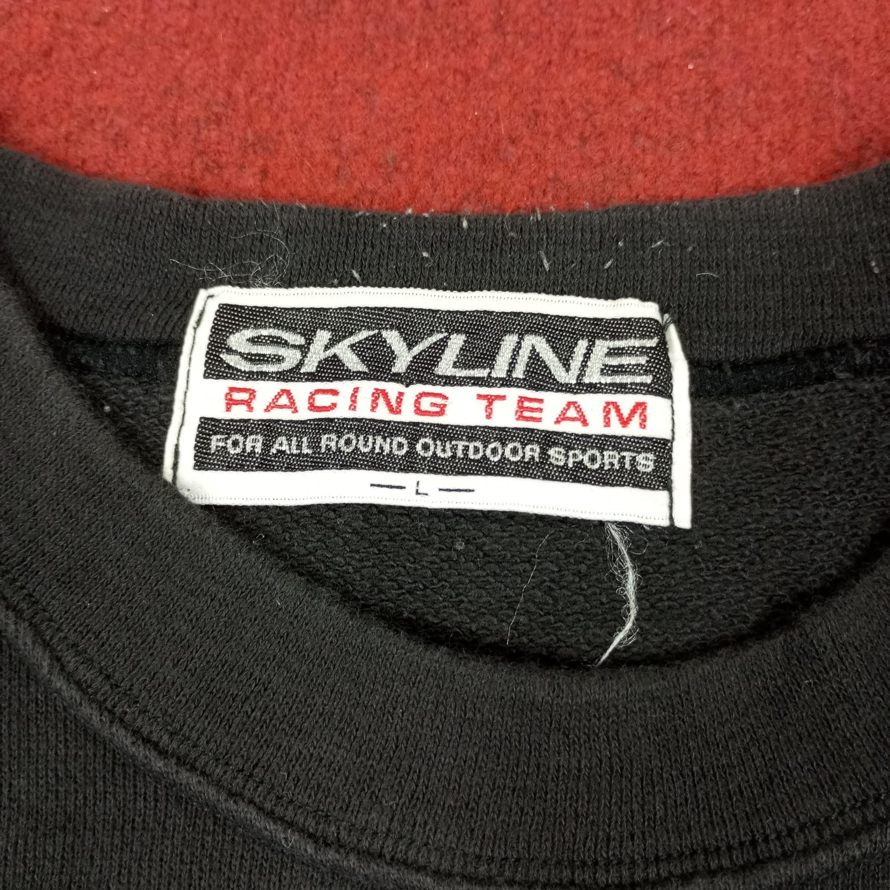 Japanese Brand Skyline Racing Team Outdoor Sports Vintage Tshirt Size US XL / EU 56 / 4 - 5 Thumbnail