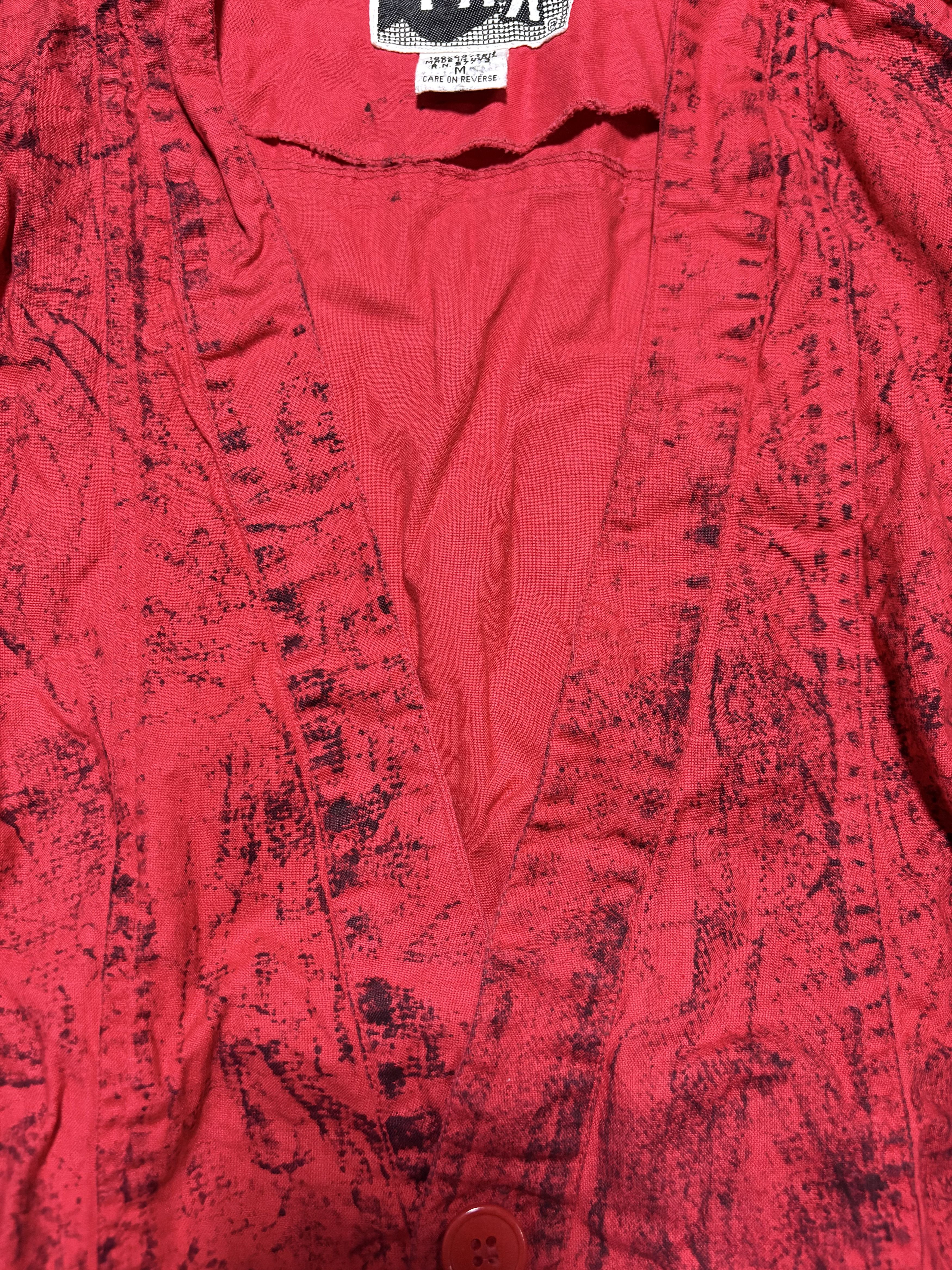 Japanese Brand Crazy FAX wax paint jacket Size US M / EU 48-50 / 2 - 6 Thumbnail