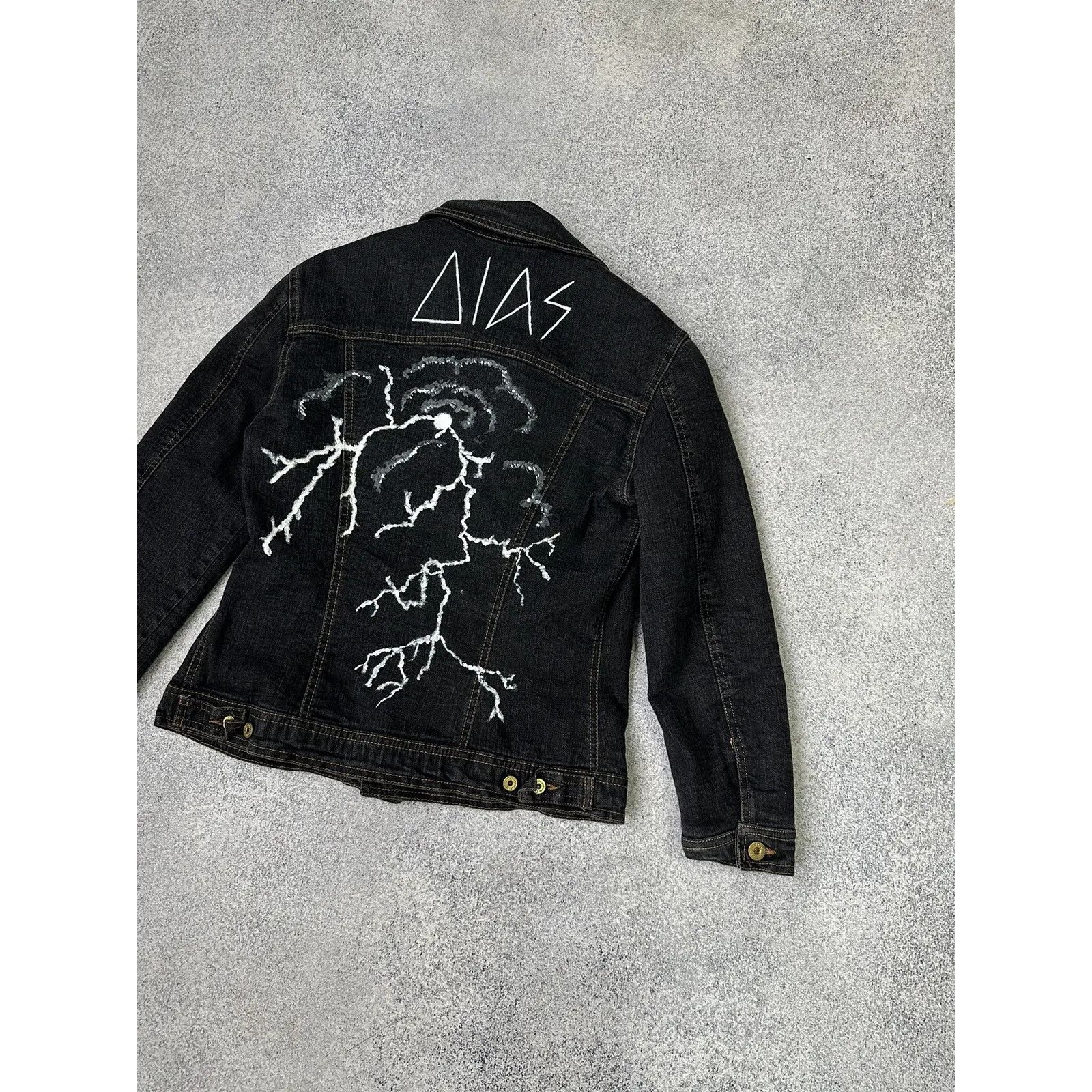 Dolce & Gabbana VTG Dolce&Gabbana HandPrinted Woman Denim Jacket Size S / US 4 / IT 40 - 2 Thumbnail