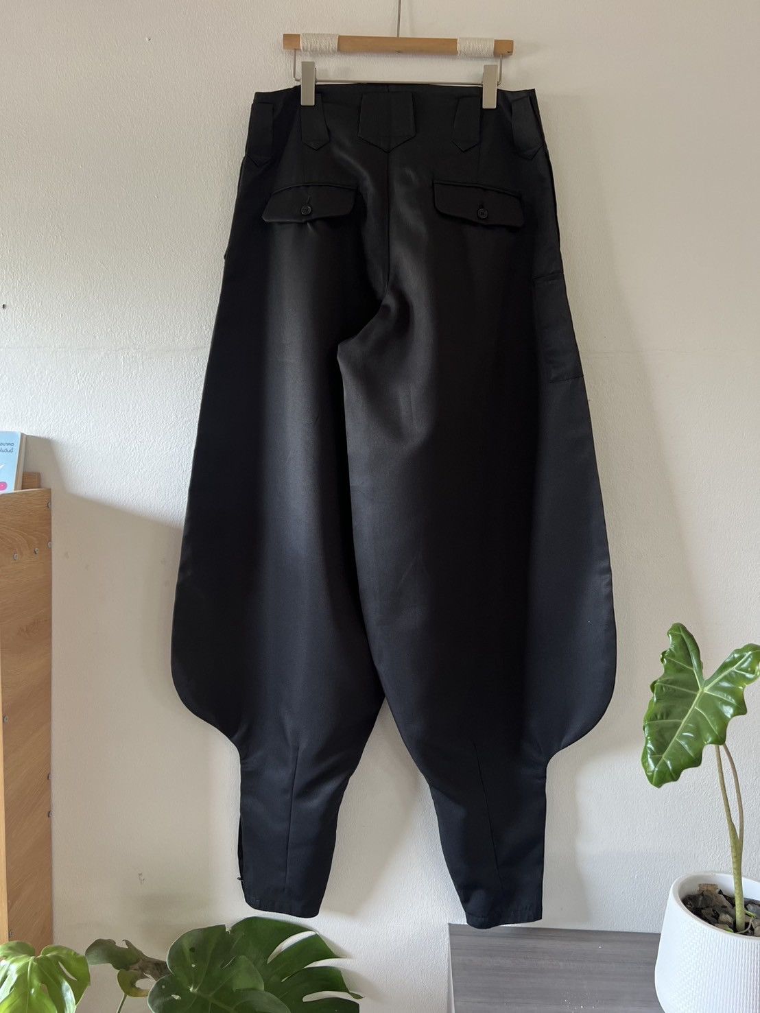 パンツ 90s matinique EURO 2tuck black slacks 90s matinique EURO 2tuck black slacks