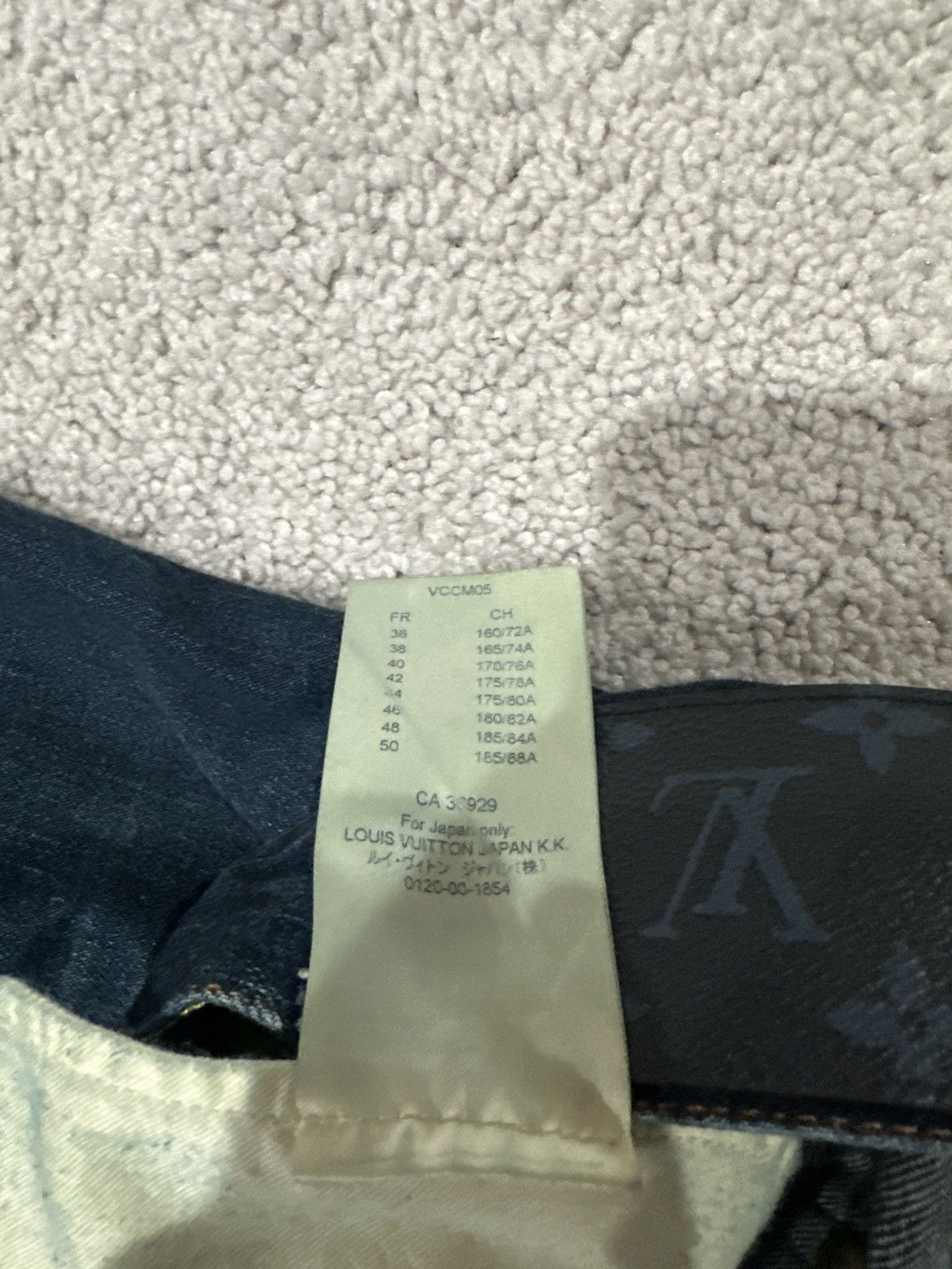 Louis Vuitton Louis Vuitton Blue Denim Jeans Size US 29 - 8 Thumbnail