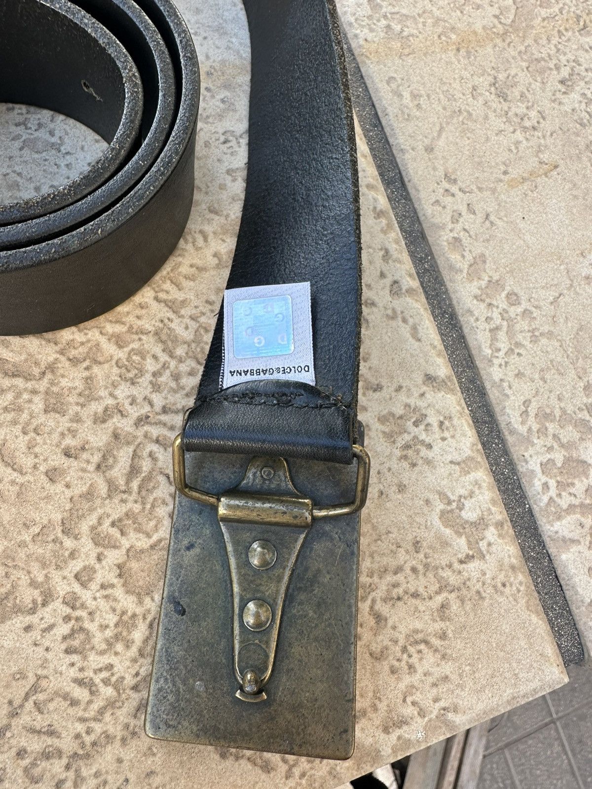 Dolce & Gabbana Dolce&Gabbana Leather Belt Size ONE SIZE - 3 Thumbnail