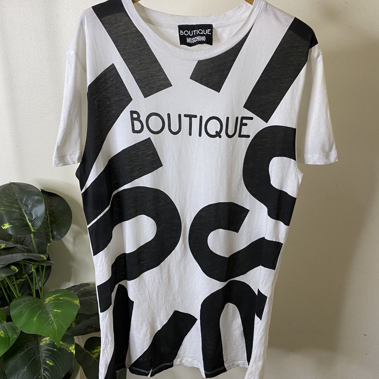 Moschino Boutique Moschino Overprint Tee Size US L / EU 52-54 / 3 - 2 Thumbnail