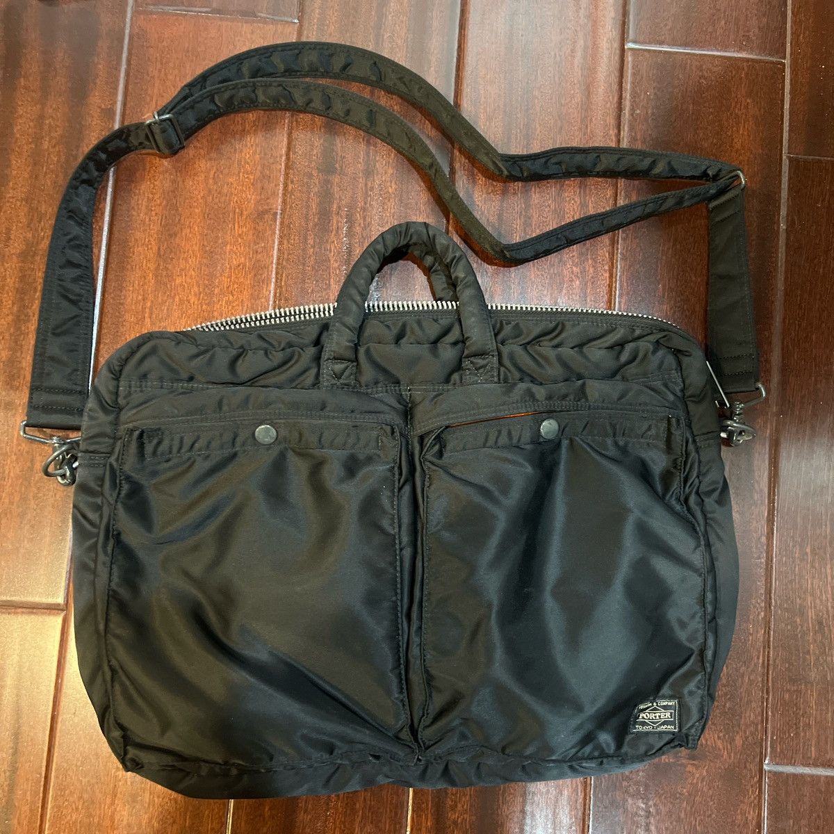 Porter Dill Key Case 653-09757 Color Black Yoshida Bag Men'S Made In
