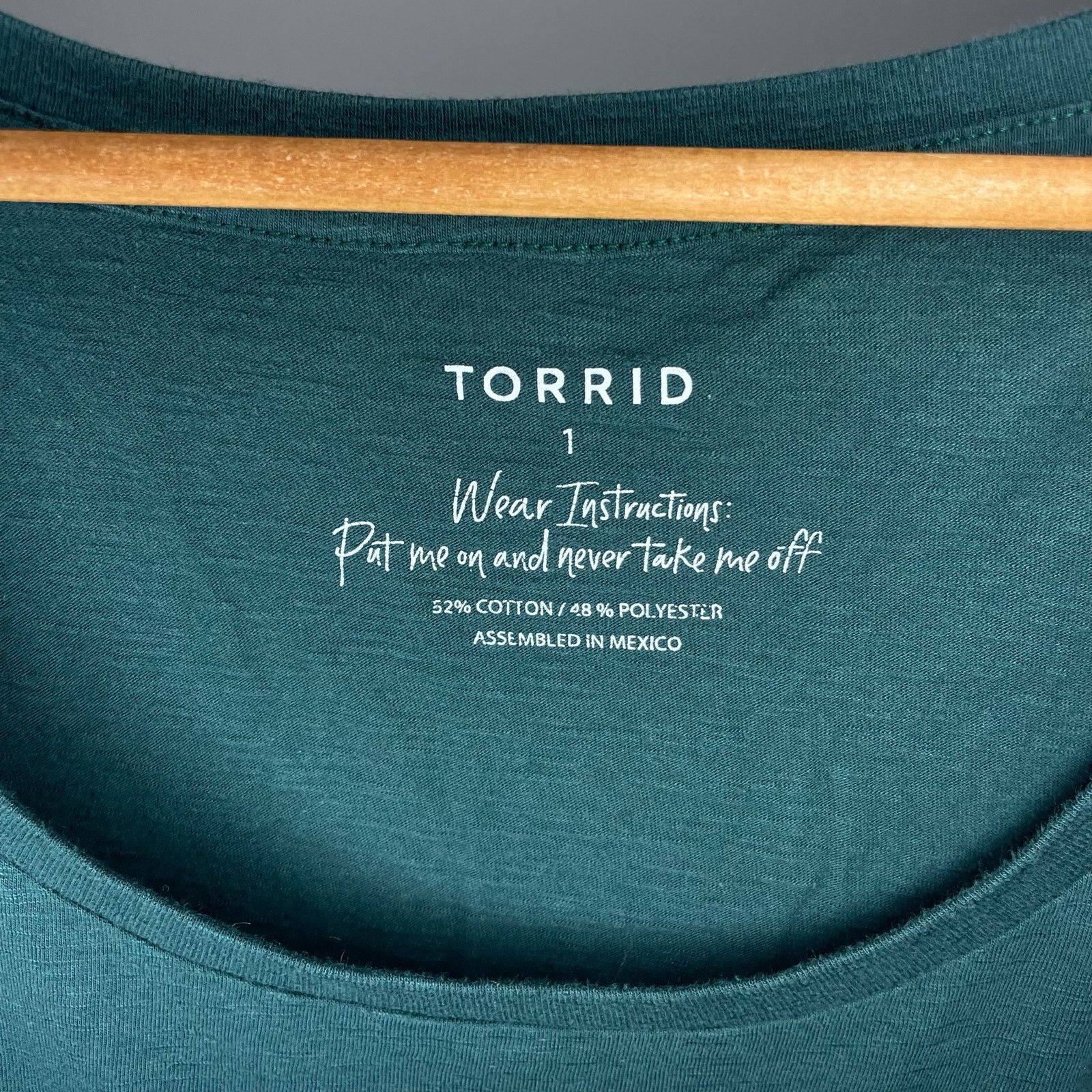 Other Torrid One Of A Kind Cotton Shirt Size XL / US 12-14 / IT 48-50 - 4 Thumbnail