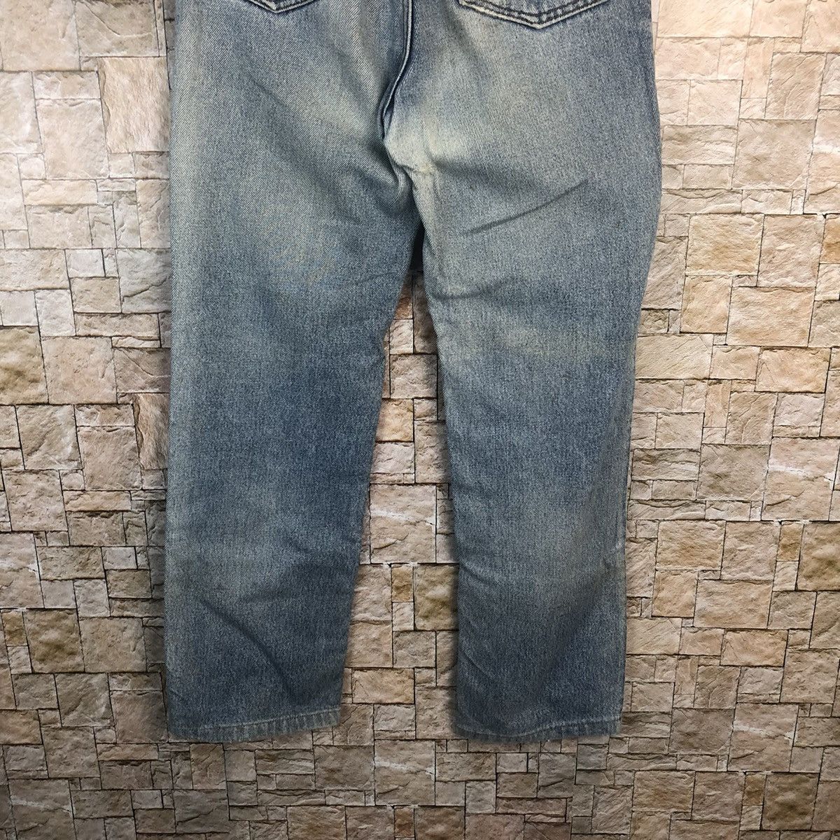 Japanese Brand Cantos vintage Blue Denim Pants #A54 Size US 28 / EU 44 - 14 Thumbnail