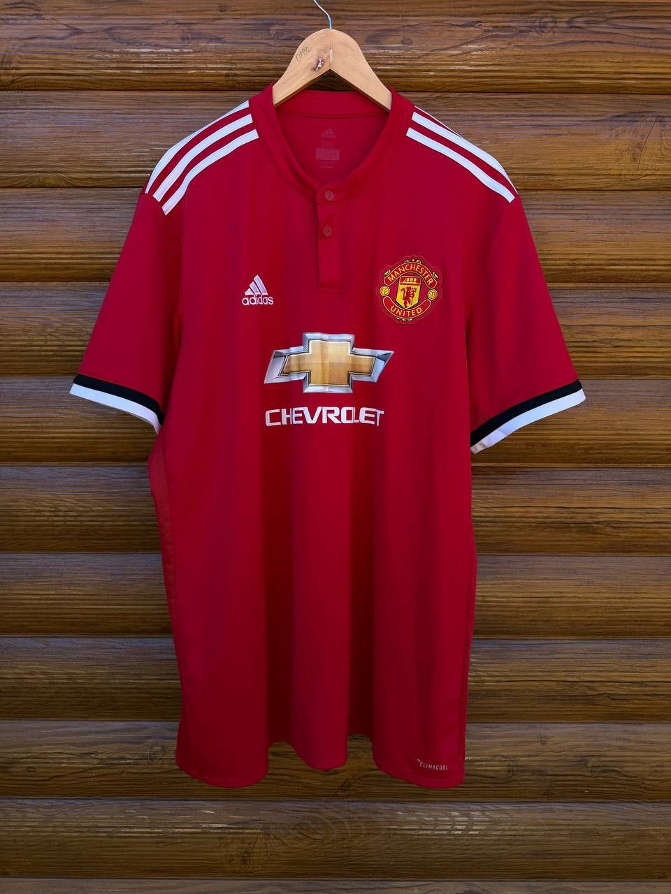 Adidas MANCHESTER UNITED HOME SHIRT FOOTBALL SOCCER JERSEY ADIDAS Size US XXL / EU 58 / 5 - 1 Thumbnail