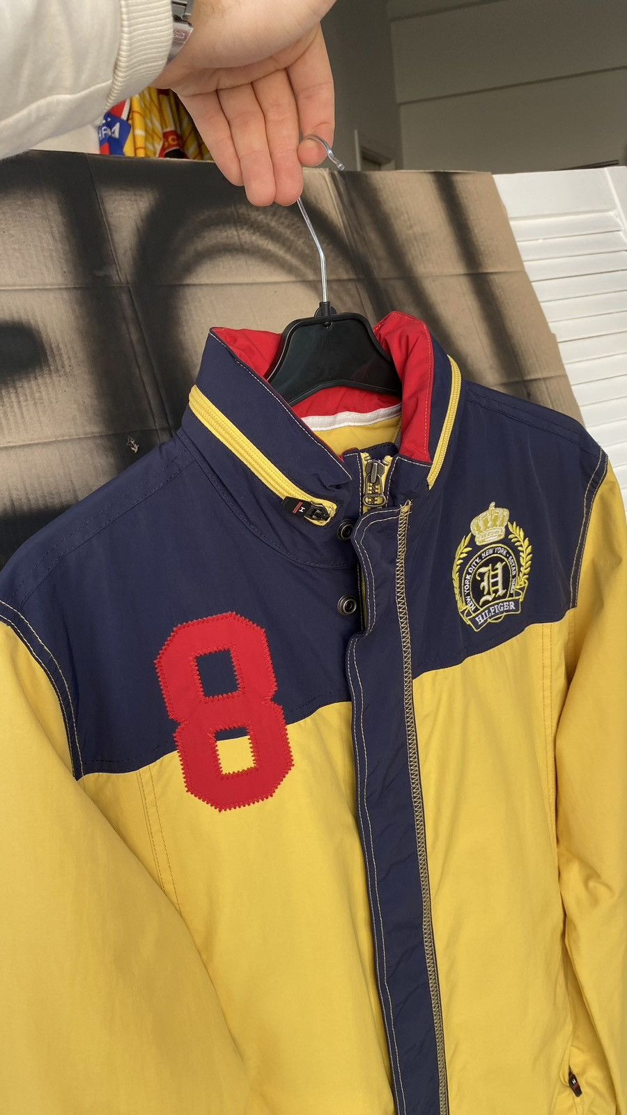 Tommy Hilfiger × Vintage Vintage Tommy Hilfiger Outdoor Waterproof Fleece Jacket Size US S / EU 44-46 / 1 - 10 Thumbnail