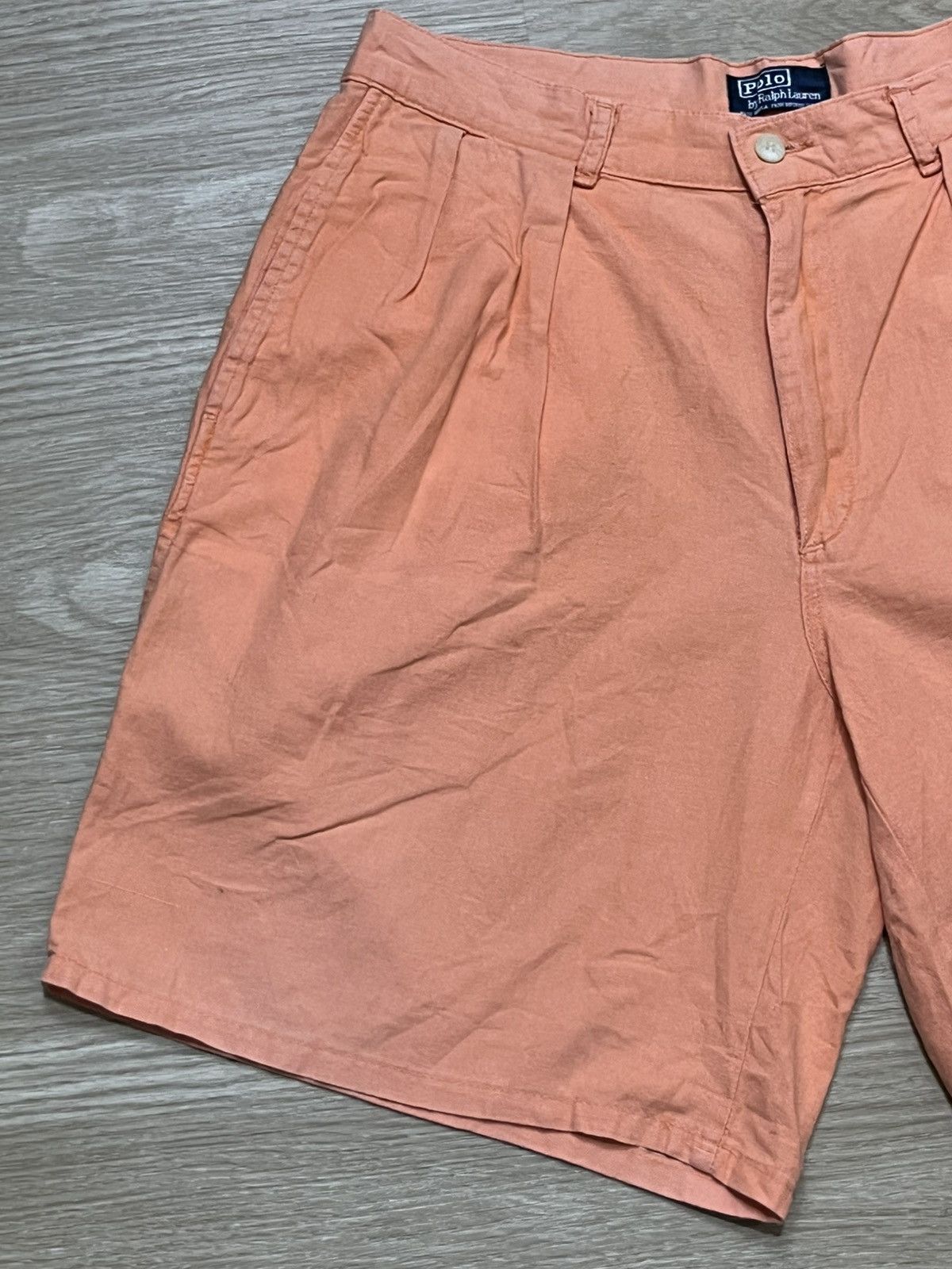 Polo Ralph Lauren Polo Ralph Lauren Short Faded Orange Pants Size US 31 - 4 Thumbnail