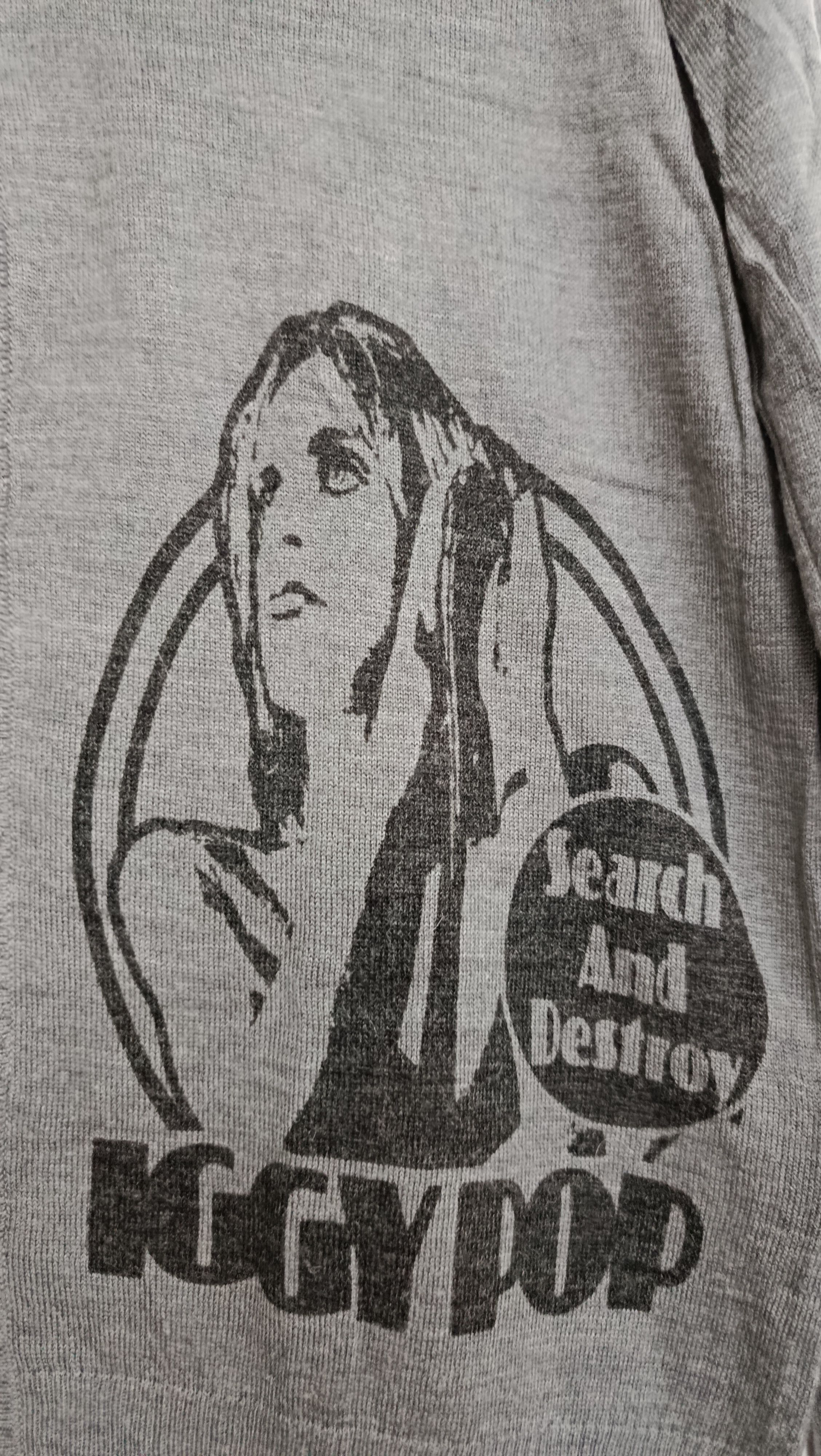 Hysteric Glamour Vintage HYSTERIC GLAMOUR x Iggy Pop cardigans size M Size US M / EU 48-50 / 2 - 6 Thumbnail