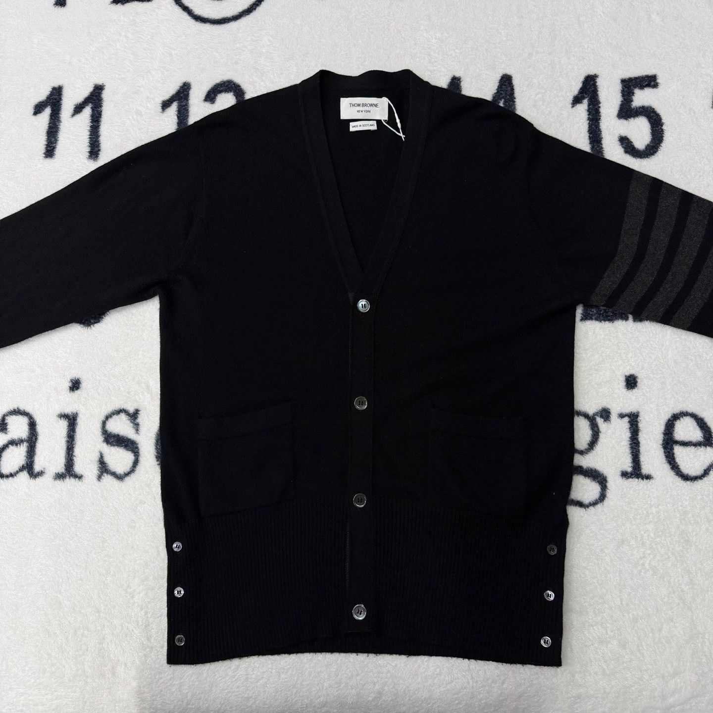 Thom Browne Thom Browne Black Sweater l Men Size US L / EU 52-54 / 3 - 1 Thumbnail