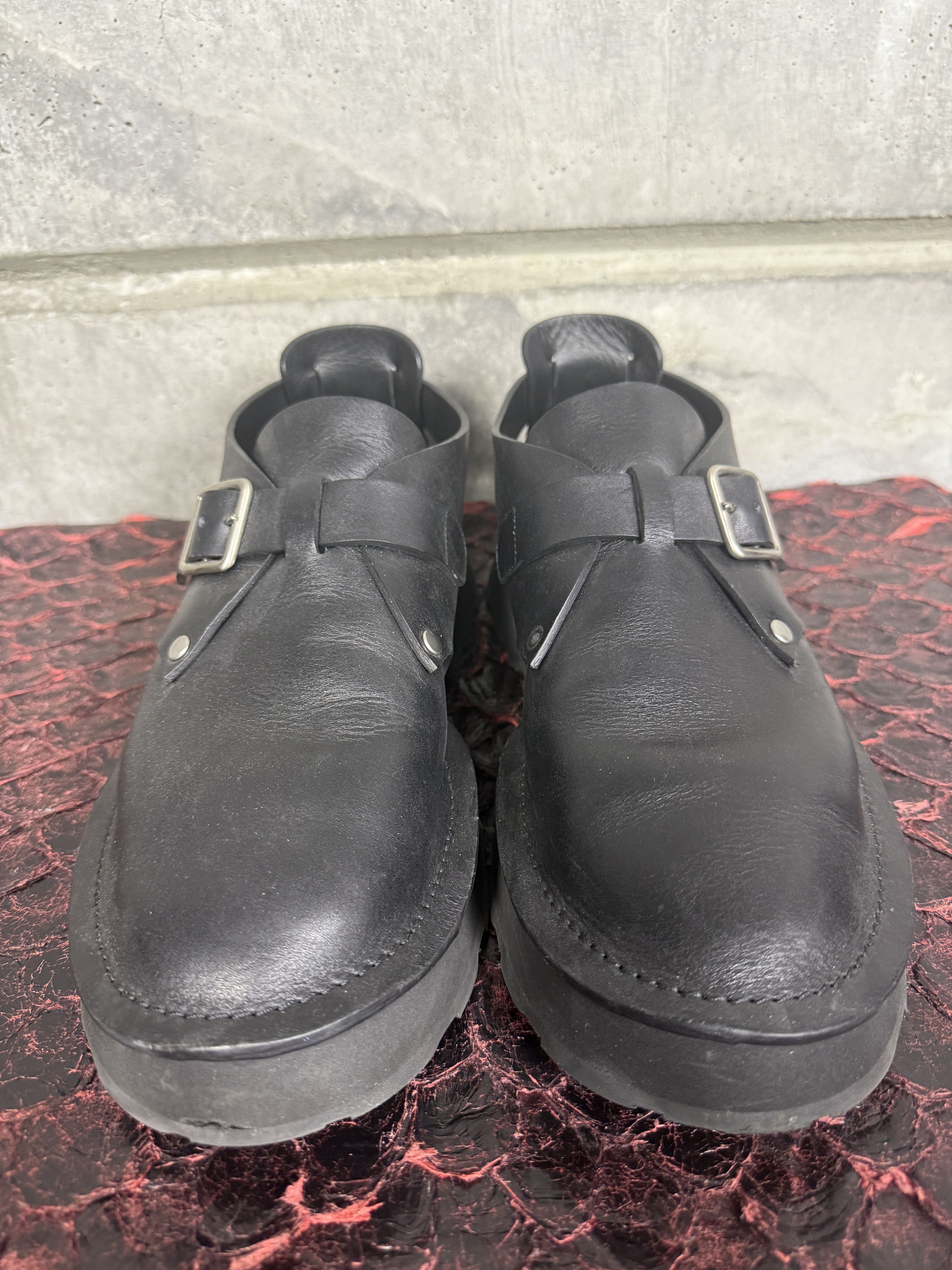 Jil Sander $790 Jil Sander Cut-Out Leather Buckle Shoes Size US 10.5 / EU 43-44 - 8 Thumbnail