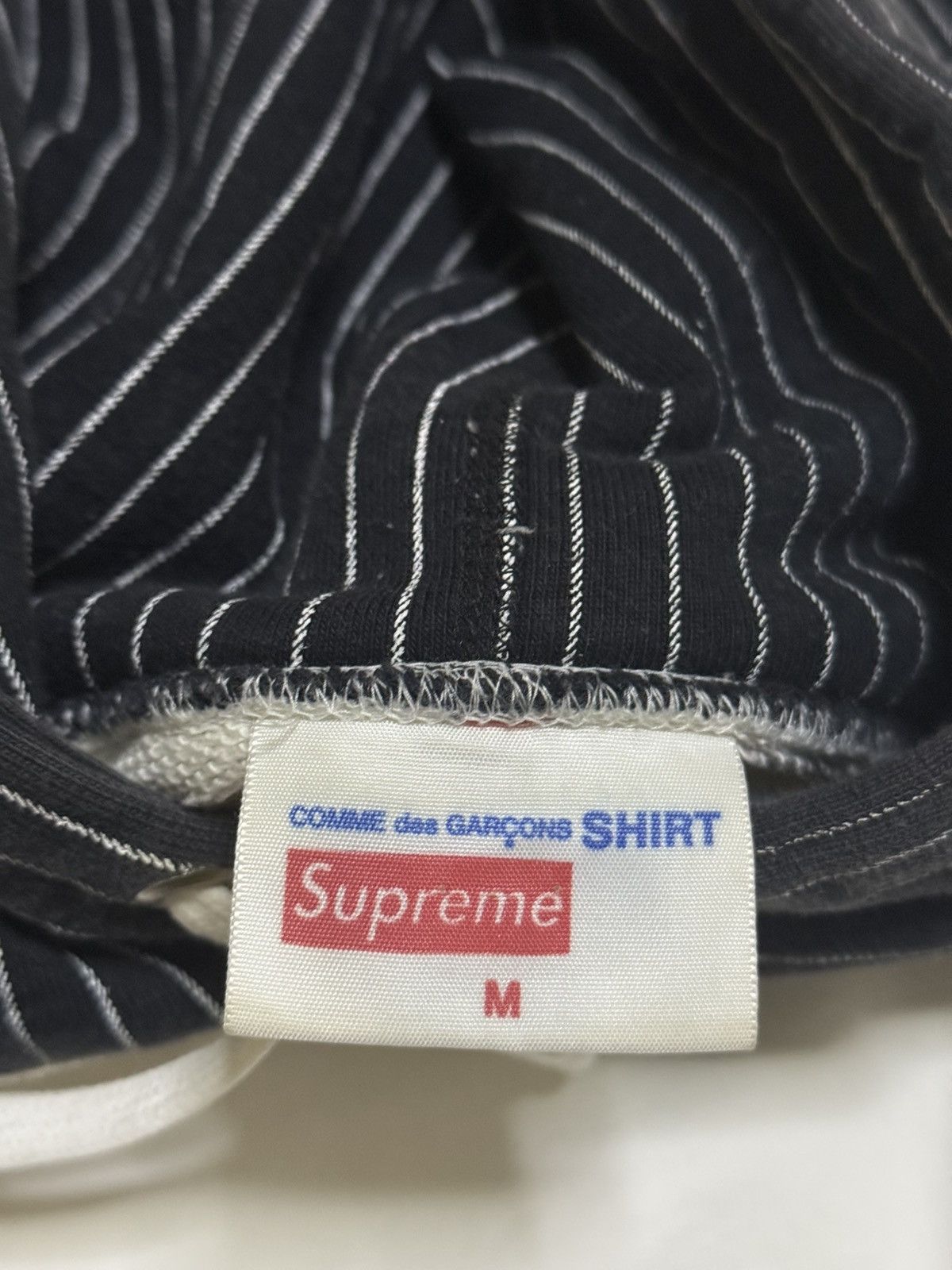Comme des Garcons Supreme cdg Harold hunter box logo hood hoodie sweatershirt Size US M / EU 48-50 / 2 - 3 Thumbnail