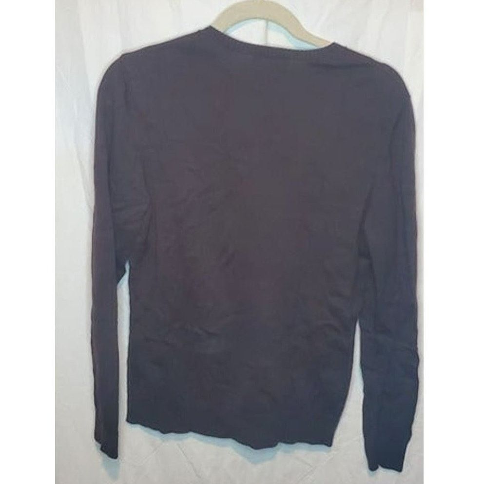 Lands' End Brown Long Sleeve Cardigan Sweater by Lands'end Size M 10-12 Size M / US 6-8 / IT 42-44 - 2 Thumbnail