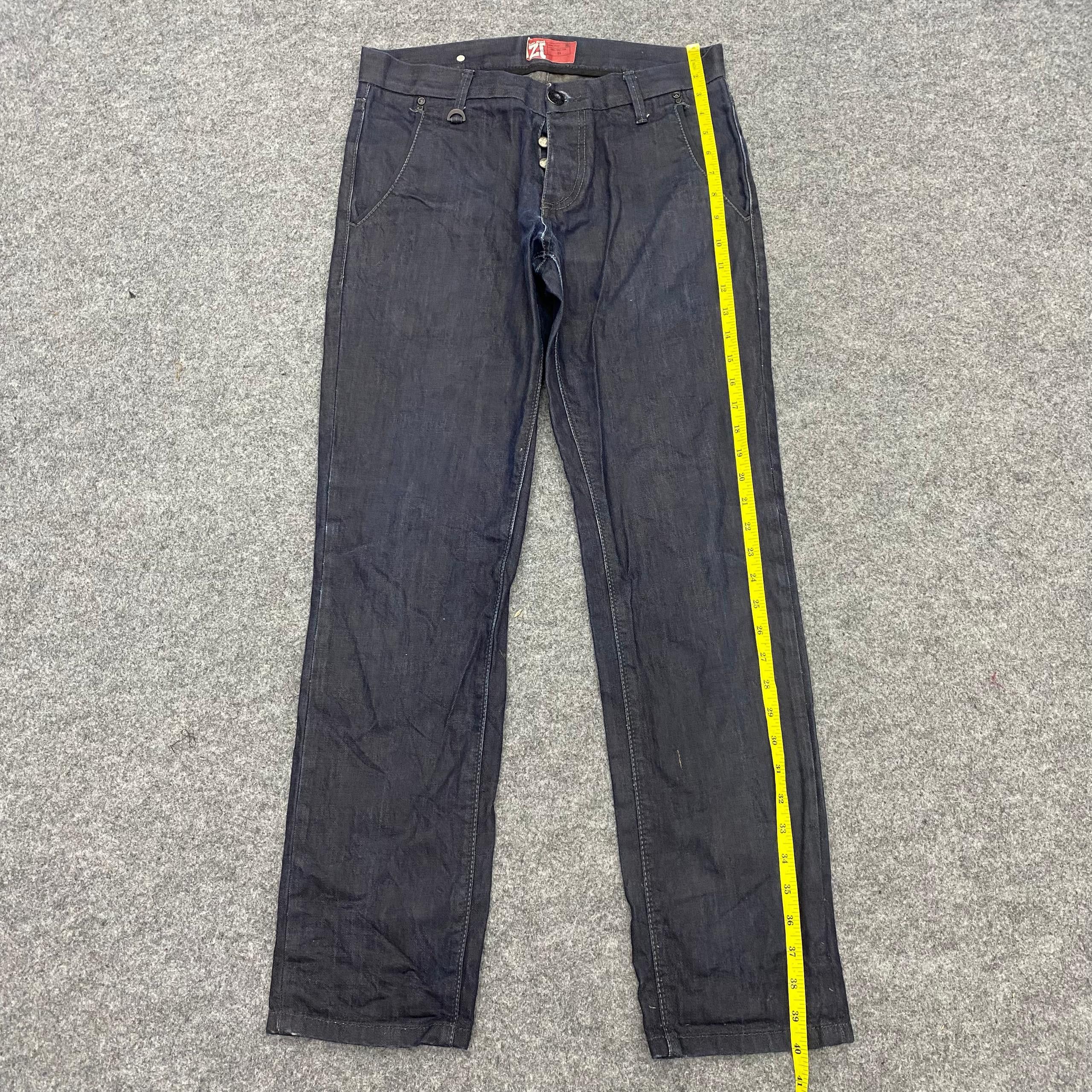 Zara 💥Best Offer💥Vintage Zara Distressed Denim Size US 31 - 2 Thumbnail