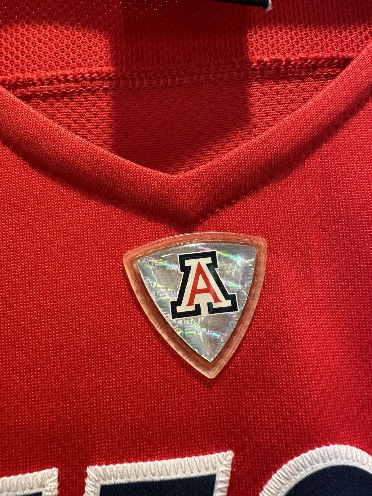 Arizona Jean Co. × NCAA × Nike Nike Arizona Wildcats Basketball Jersey (Red) (Medium) Size US M / EU 48-50 / 2 - 5 Thumbnail