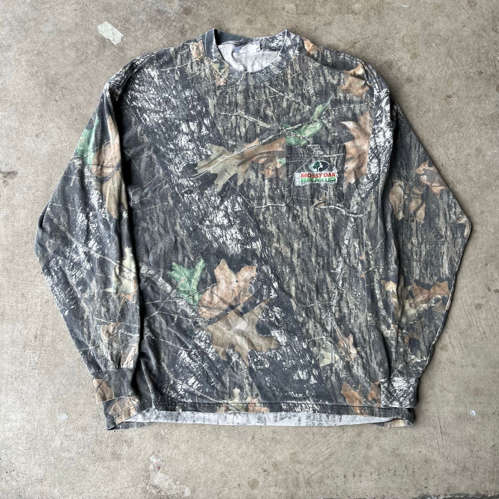 Vintage VINTAGE MOSSY OAK JERZEES REALTREE CAMO LONGSLEEVE XL Size US XL / EU 56 / 4 - 1 Thumbnail