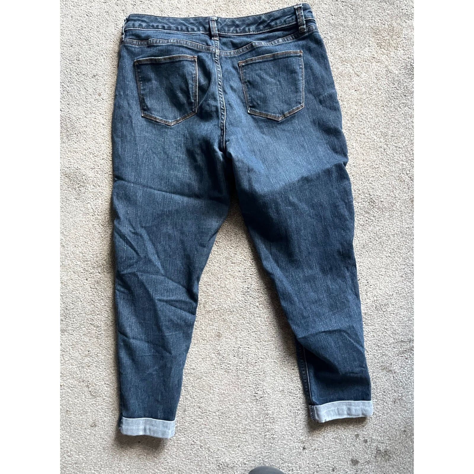 Vintage VINTAGE The Limited Women's Jeans Denim Skinny 678 Size 6 Waist 30W Blue Cotton Polyester Spandex Size 28" / US 6 / IT 42 - 3 Thumbnail