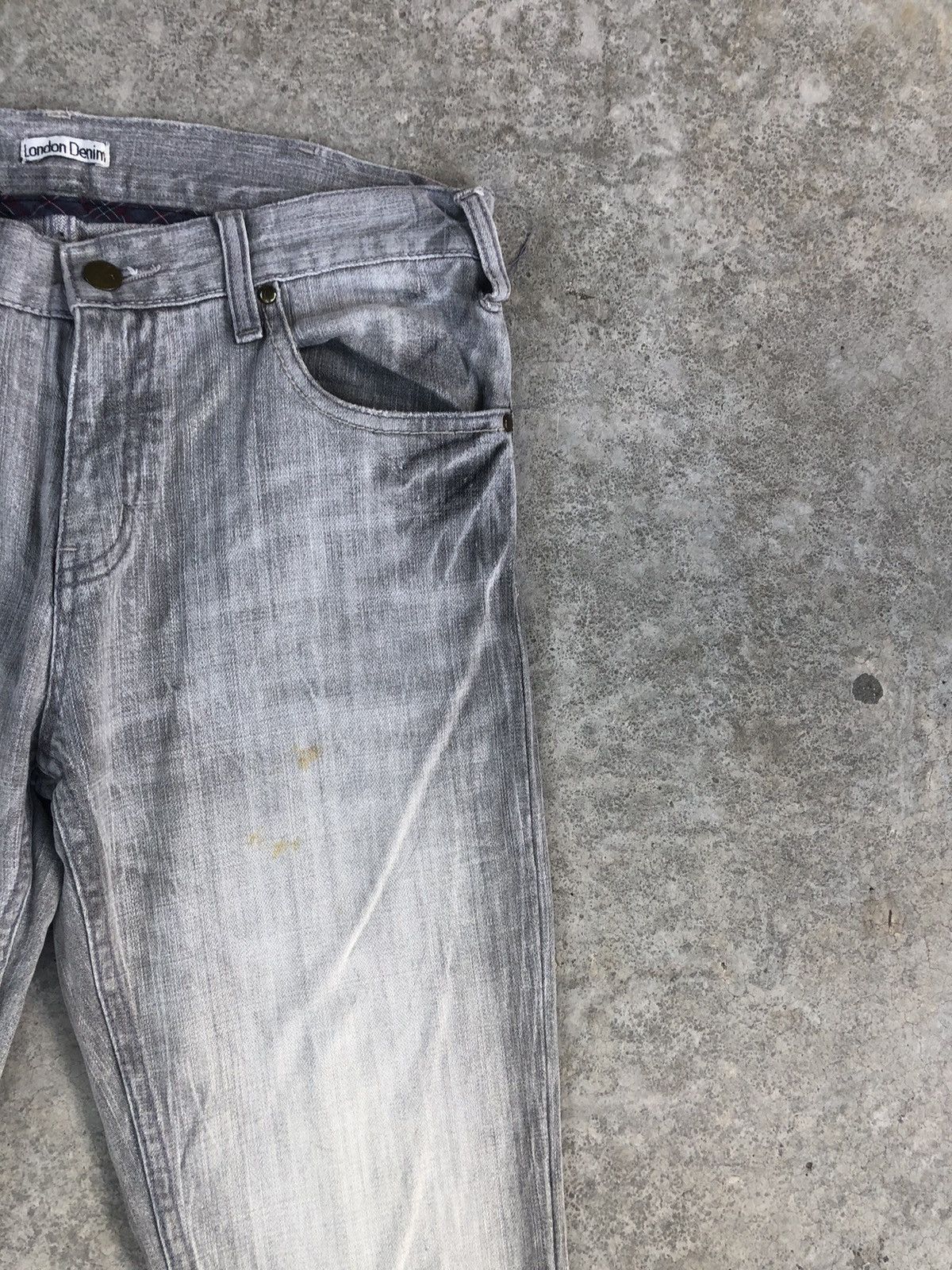 Japanese Brand Japanese London Flared Jeans Distressed Jeans Size US 32 / EU 48 - 5 Thumbnail