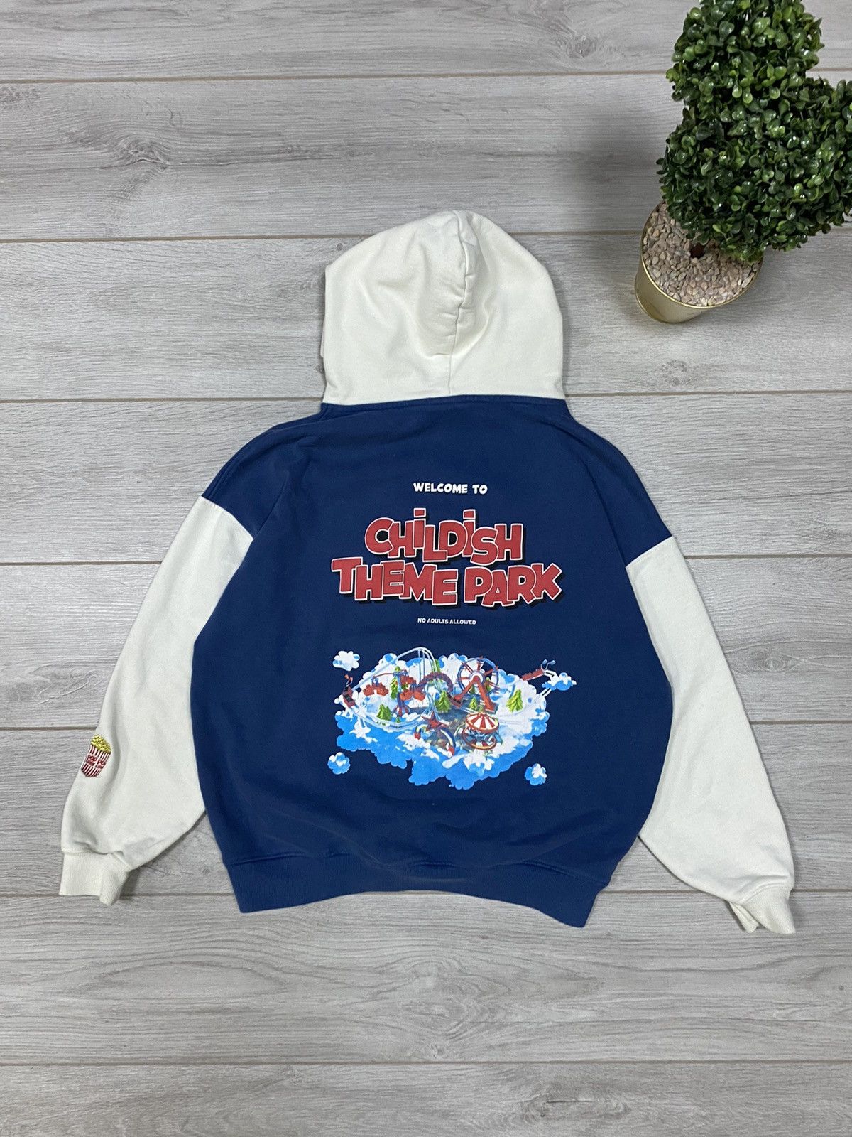 Childish hoodie blue sale