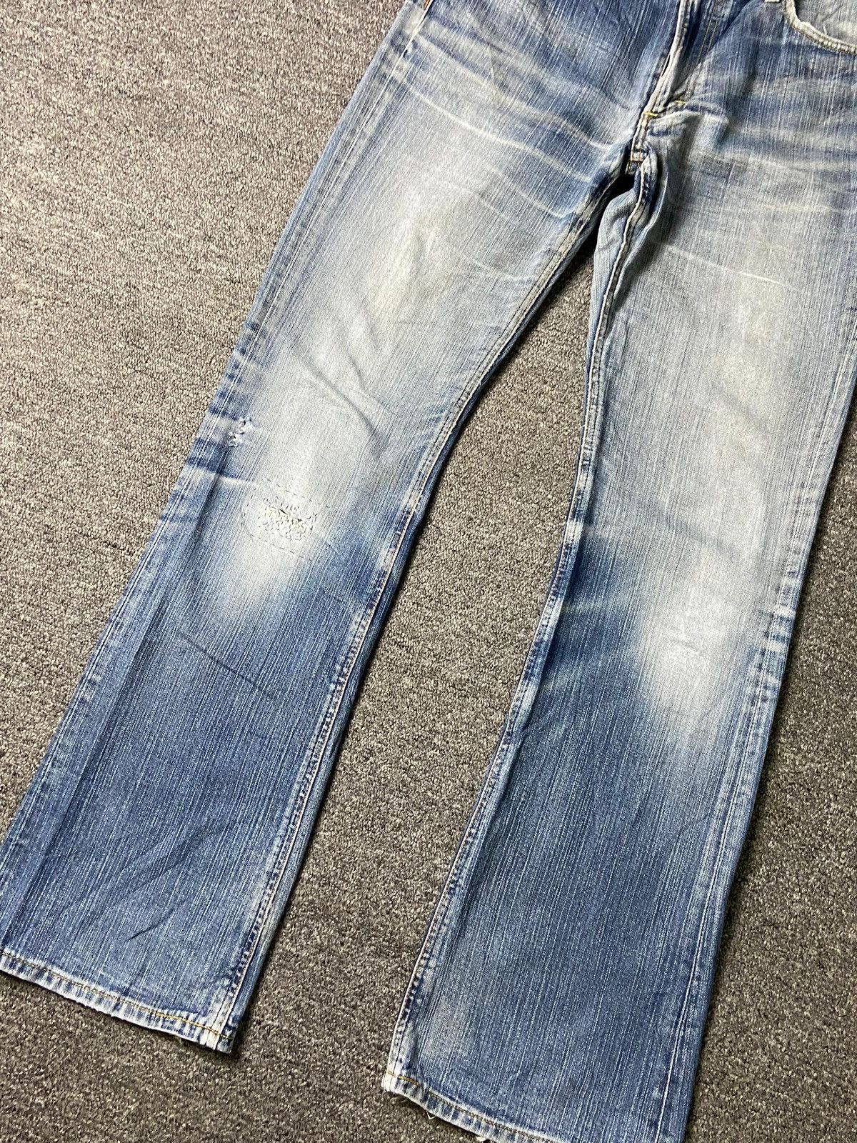 Japanese Brand × Lee × Vintage LEE RIDERS Brand Distressed Denim Jeans (132) Size US 36 / EU 52 - 10 Thumbnail