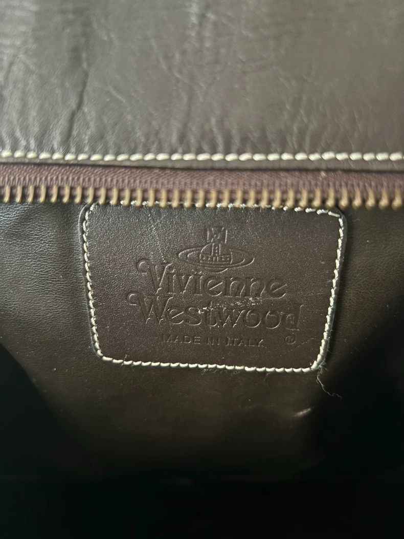 Vivienne Westwood Vivienne Westwood Chocolate brown bowling bag Size ONE SIZE - 9 Thumbnail