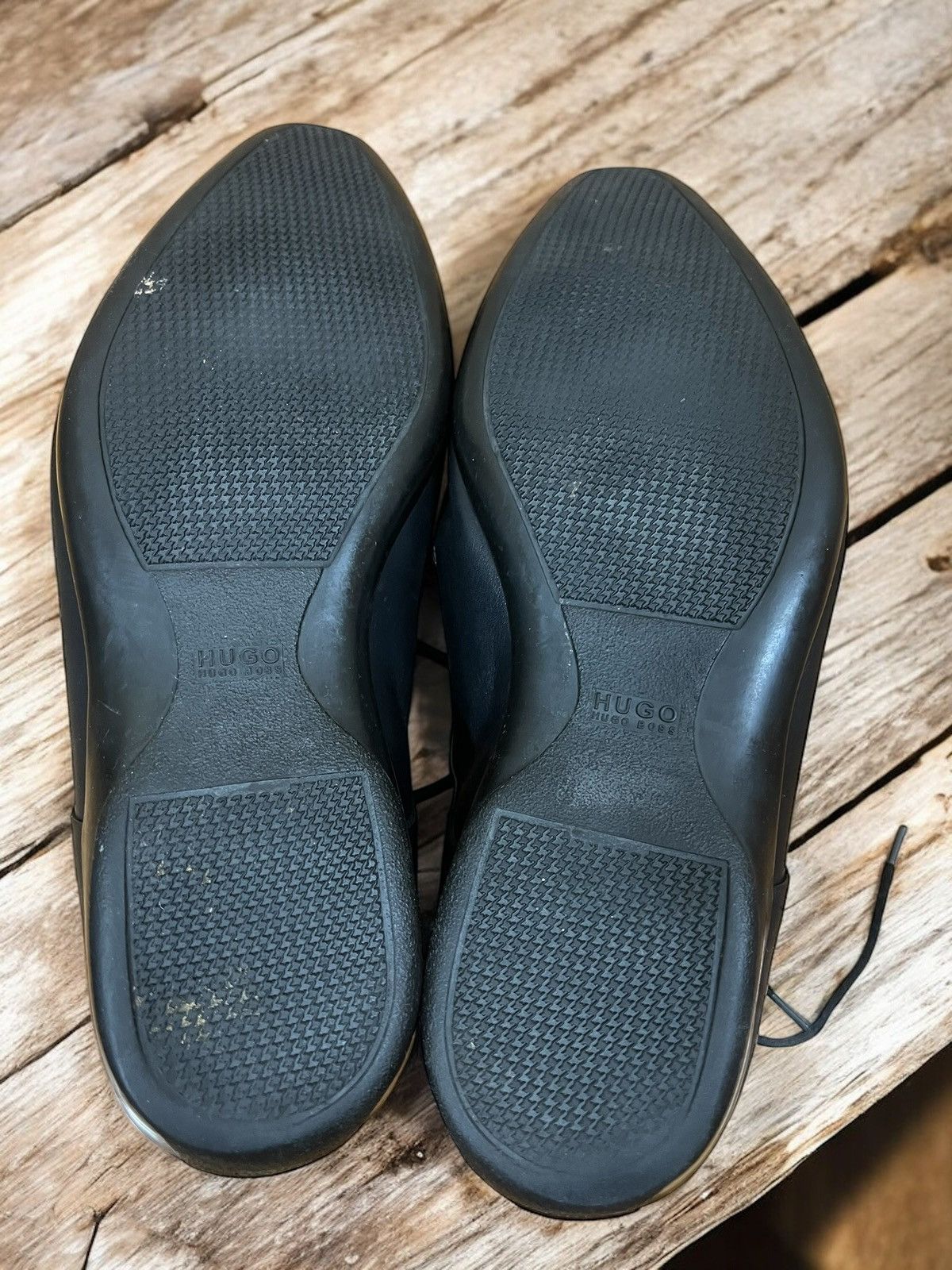 Hugo Boss Hugo Boss black leather formal shoes size 43 Size US 9.5 / EU 42-43 - 7 Thumbnail