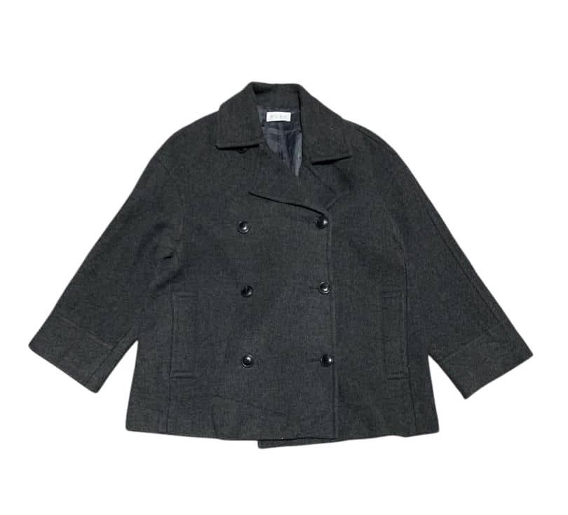 Issey Miyake Issey Miyake By PLST Wool Double Breasted Jacket Size US S / EU 44-46 / 1 - 1 Thumbnail