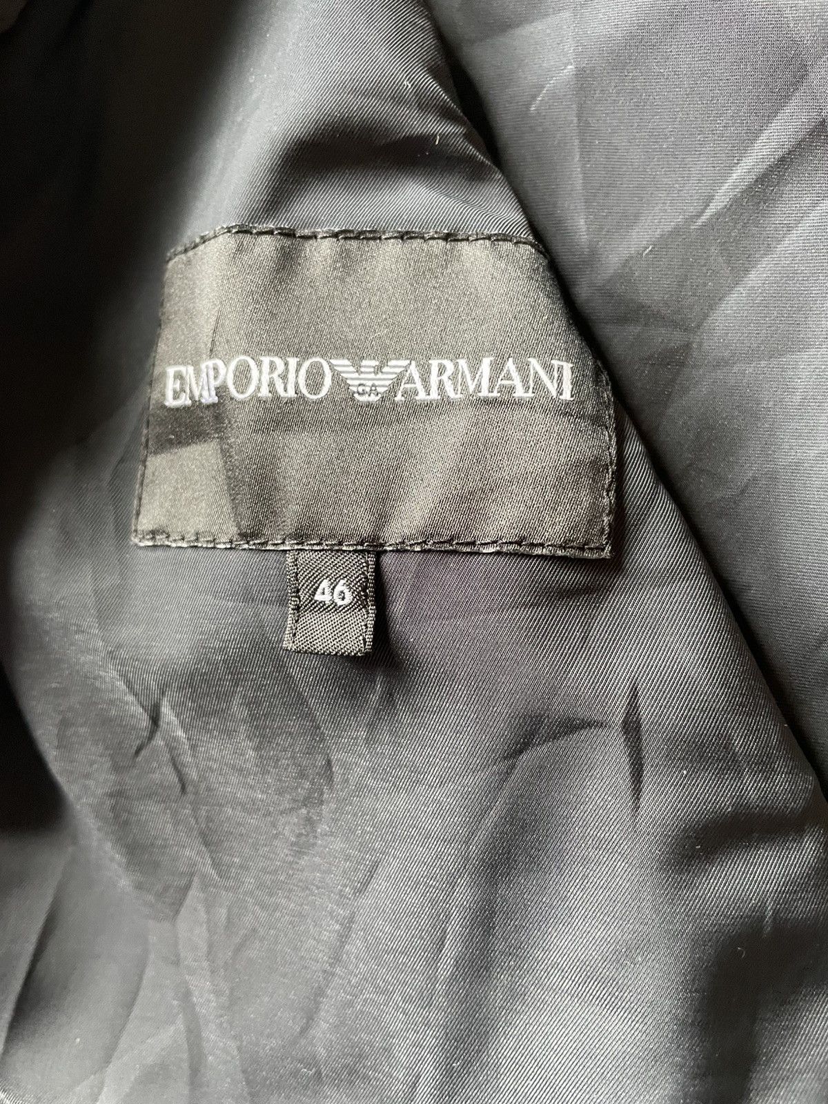 Emporio Armani Emporio Armani Vintage Light Long Trench Coat Size US S / EU 44-46 / 1 - 6 Thumbnail