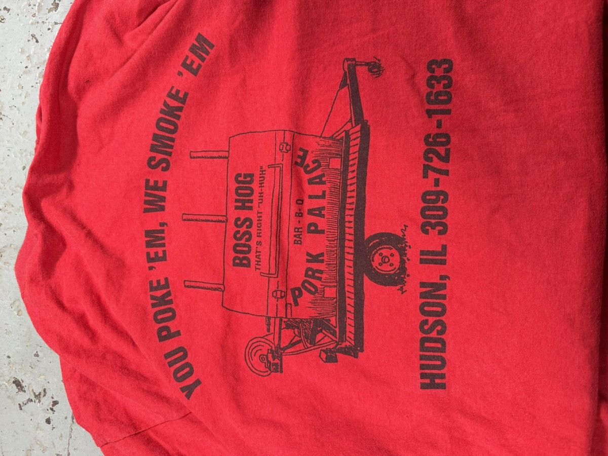 Vintage Vintage Boss Hogs Pork Palace Pig Tee Size US L / EU 52-54 / 3 - 5 Thumbnail