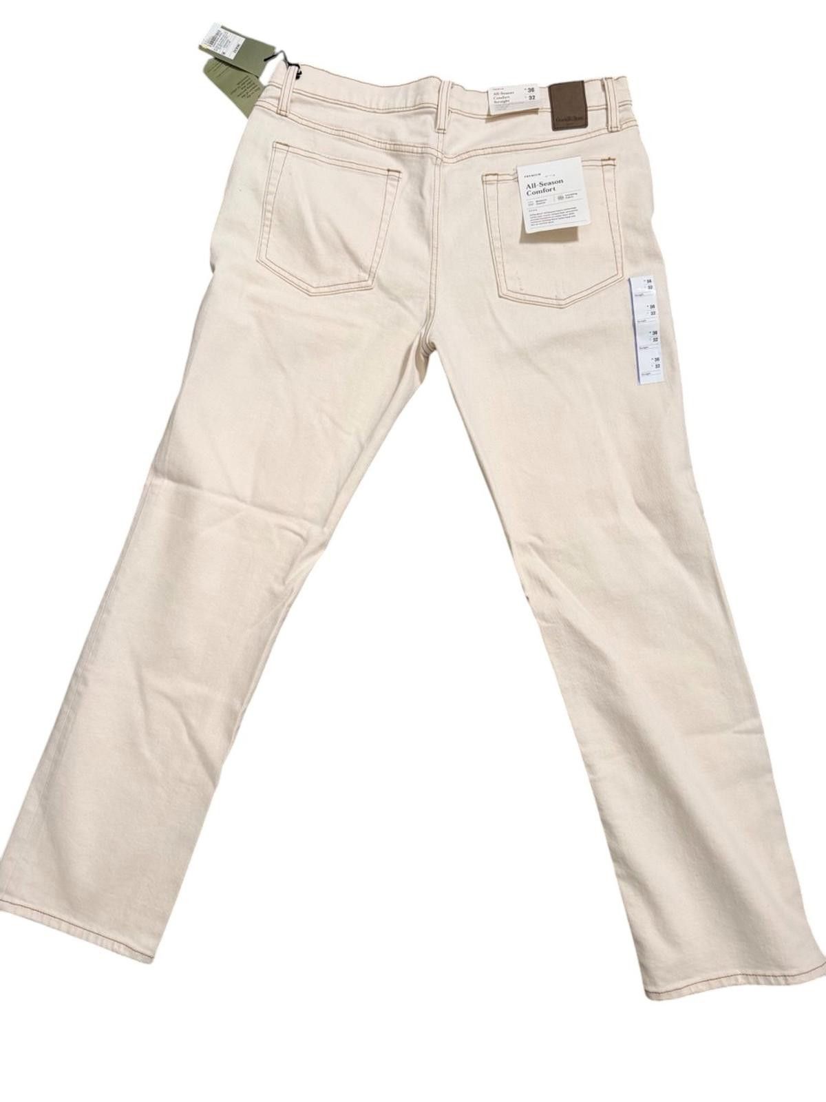Other Goodfellow & Co Distressed Straight-Leg Denim Jeans 36 x 32 Size US 36 / EU 52 - 2 Thumbnail