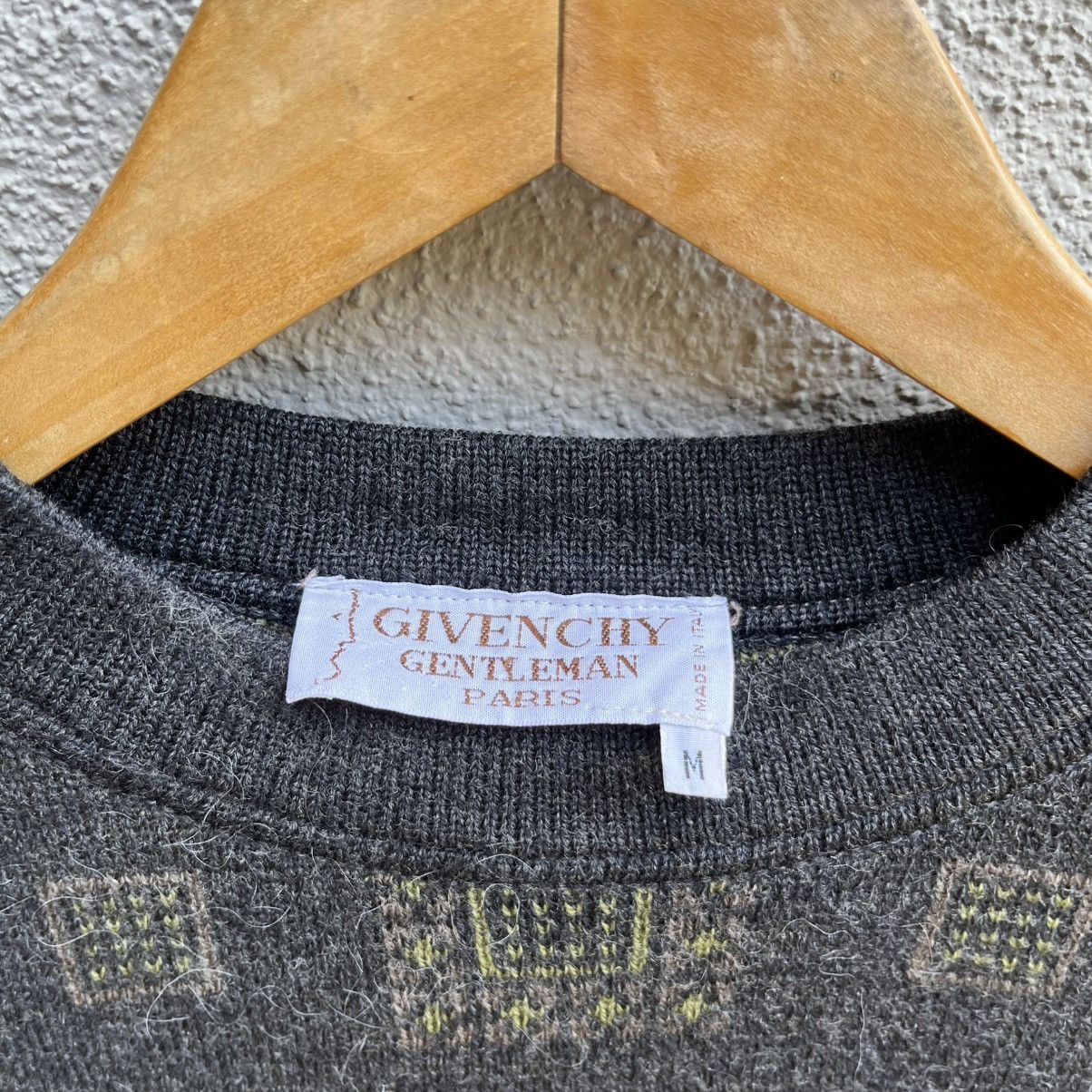 Givenchy 70s GIVENCHY gentlemen knitwear mohair Size US M / EU 48-50 / 2 - 4 Thumbnail