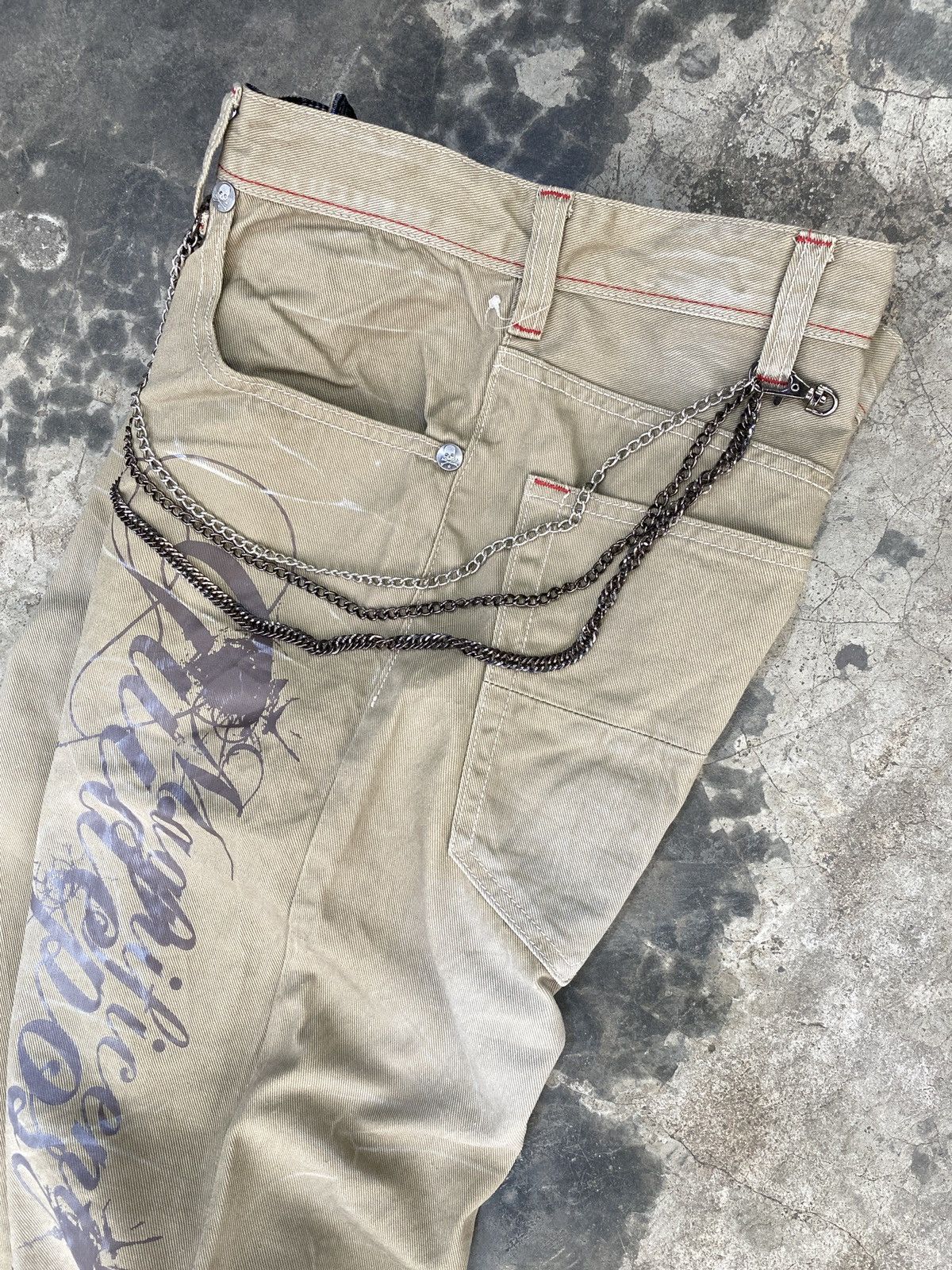 Japanese Brand I6W9 Japanese Wild Life Pant Y2k Size US 37 - 16 Thumbnail