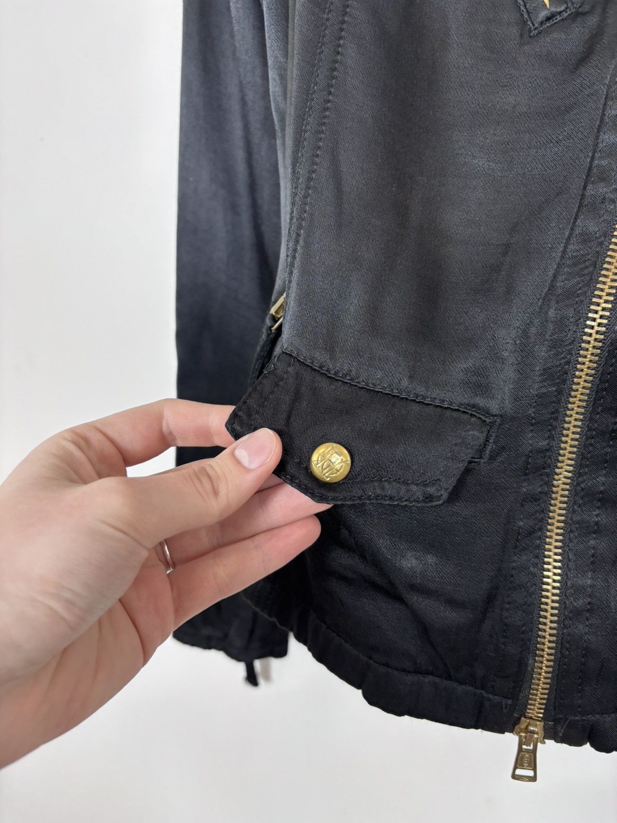 Jean Paul Gaultier Vintage Jean Paul Gaultier Women’s Black Biker Jacket Size S / US 4 / IT 40 - 10 Thumbnail