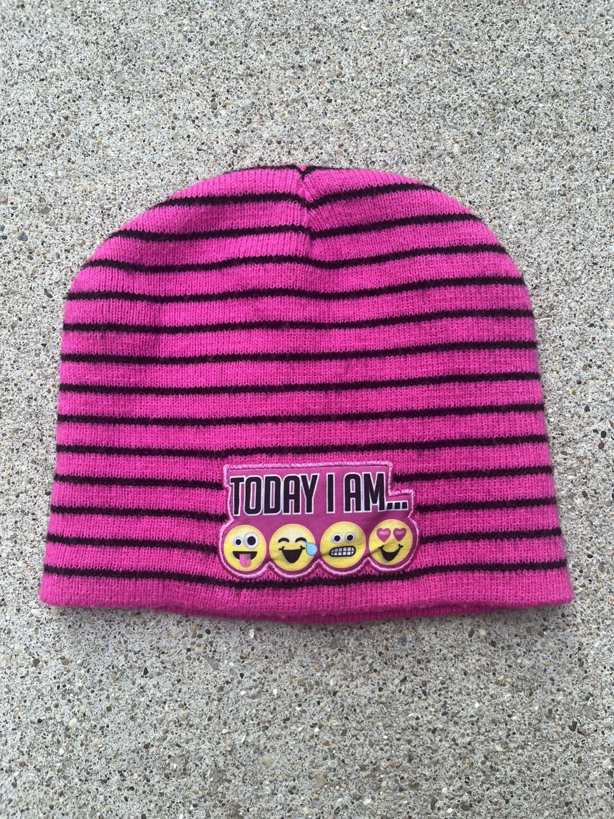 Other Pink Emoji Swag Beanie Size ONE SIZE - 1 Thumbnail