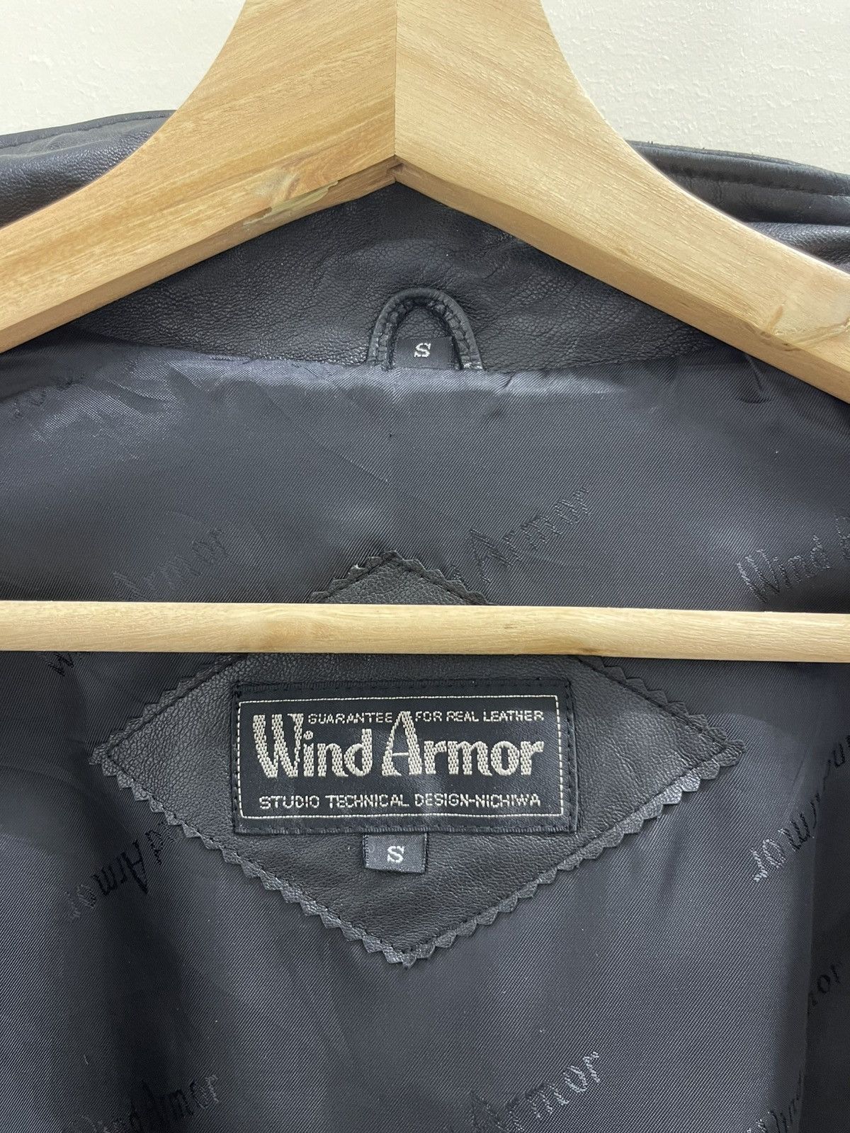 Leather Wind Armor Leather Biker Jacket Size US S / EU 44-46 / 1 - 16 Thumbnail