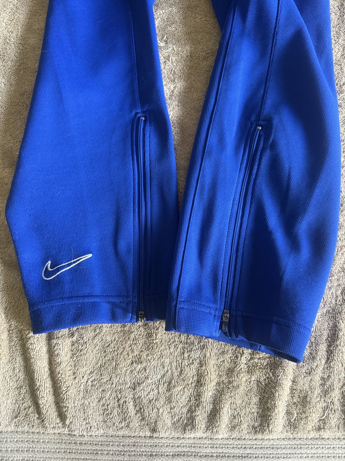 Nike VINTAGE Y2K Nike Royal Blue Track Pants Size US 35 - 6 Thumbnail