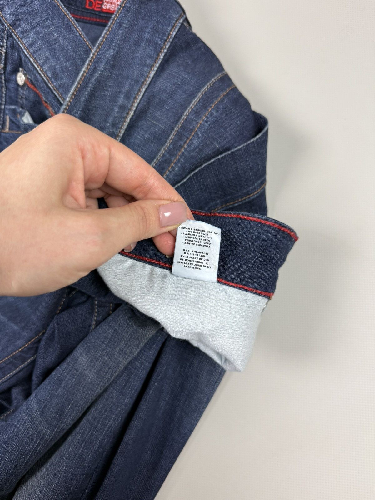 Marithe + Francois Girbaud Marithe Francois Girbaud Ladies Vintage Y2K Low Rise Jeans Size 27" / US 4 / IT 40 - 15 Thumbnail