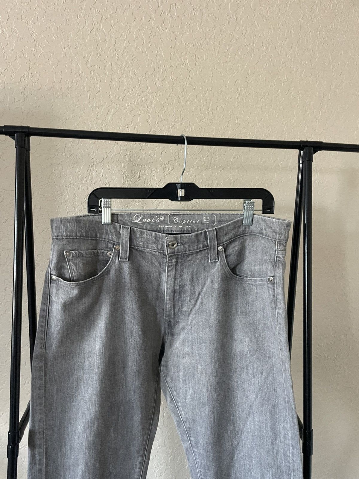 Levi's Made & Crafted Capital E Matchstick Slim Straight jeans Size US 36 / EU 52 - 2 Thumbnail