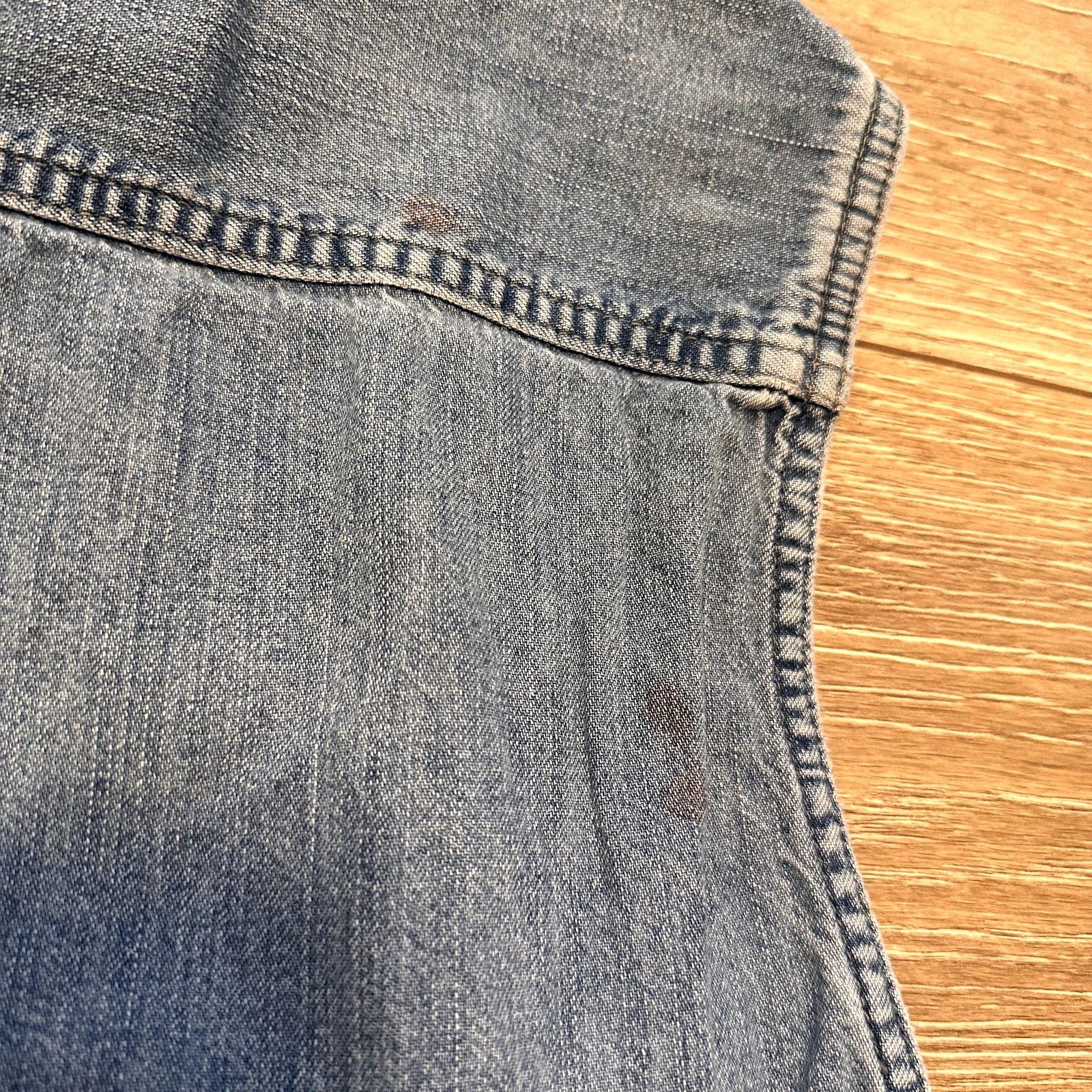 Guess 90s 2000s Women's Vintage Blue Denim Wash Guess Vest Small Size S / US 4 / IT 40 - 11 Thumbnail